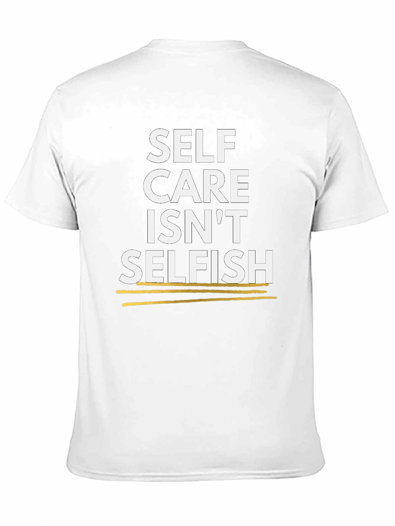 Black Self Care Isn't Selfish Graphic Tee view 11