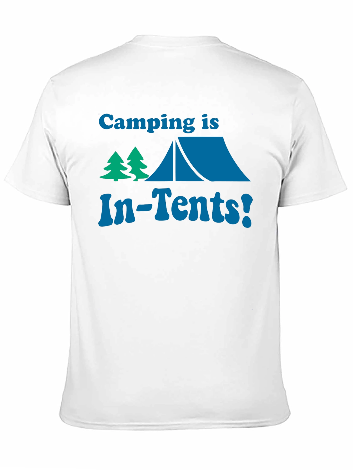 Black Camping Is In-Tents! Funny Graphic Tee view 11