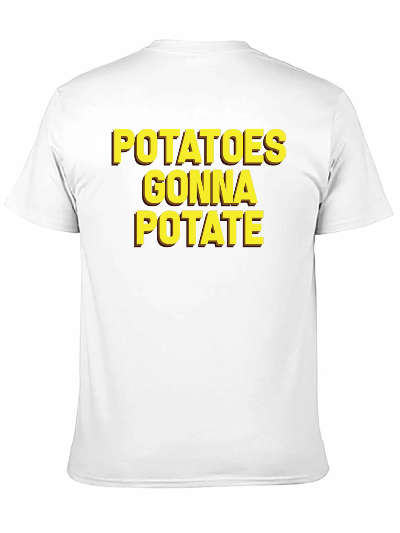 Black Potatoes Gonna Potate Black T-Shirt view 11