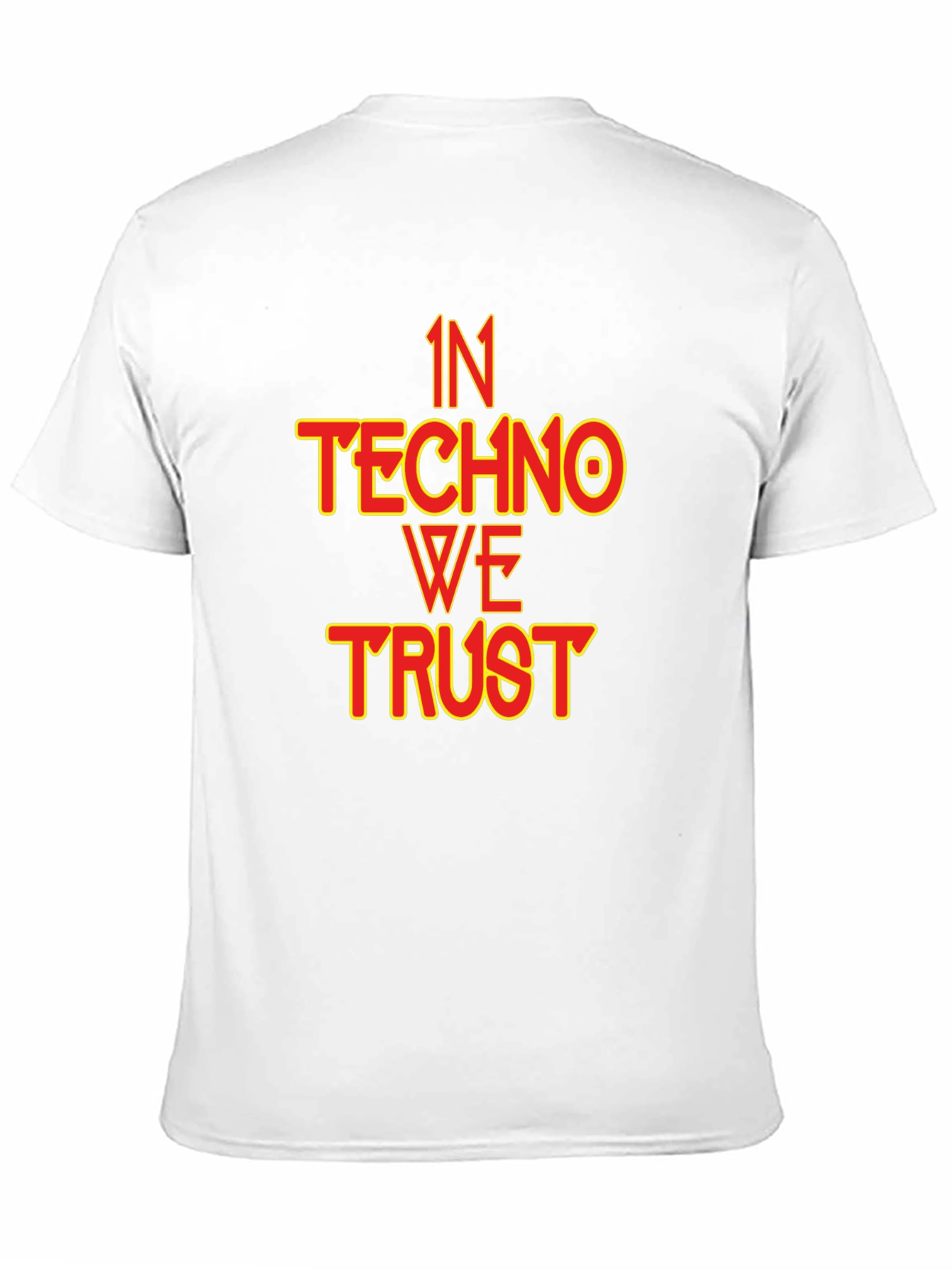 Black In Techno We Trust Graphic Tee - EDM Music Lover Shirt view 11