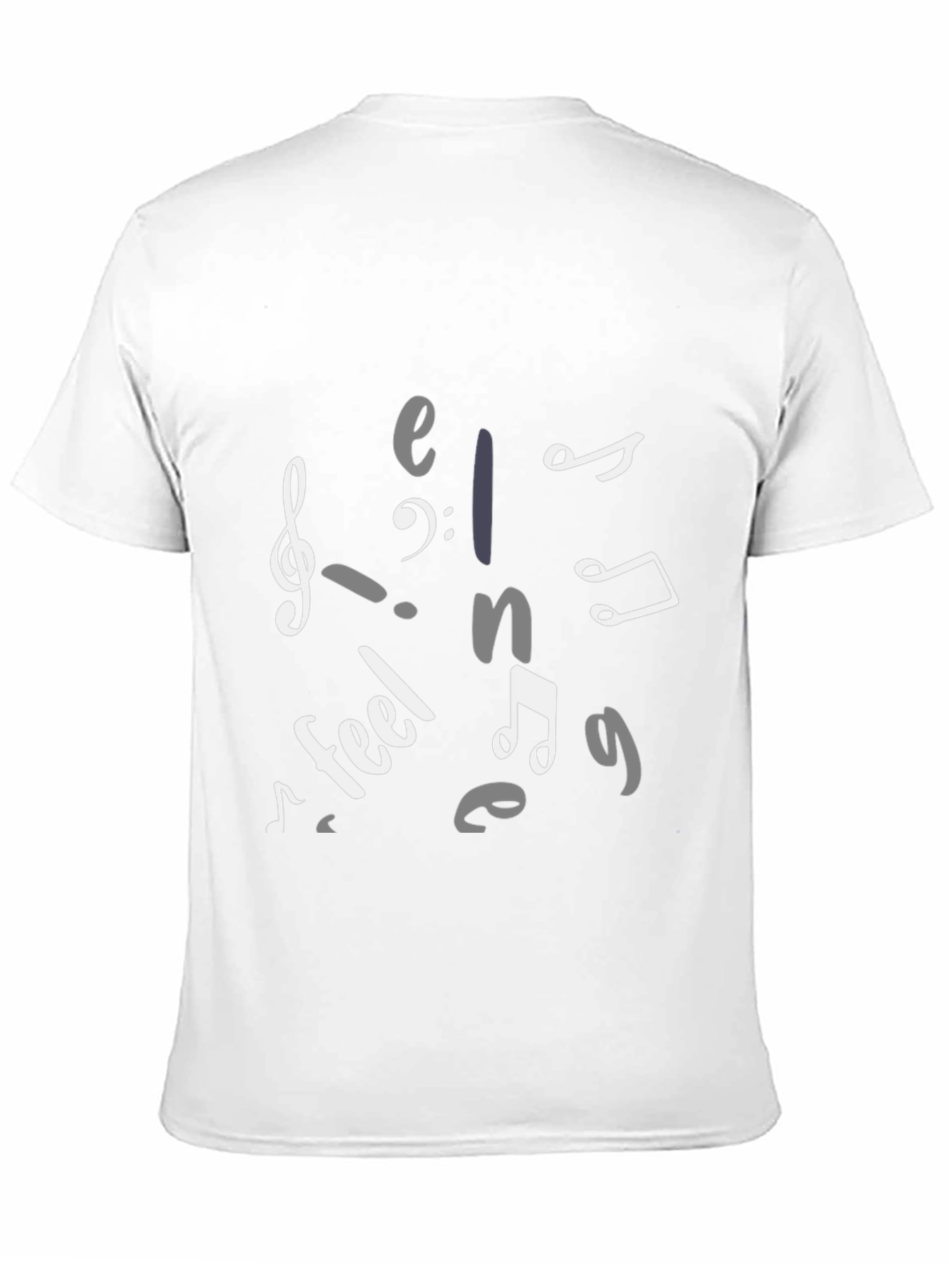 Black Musical Vibes T-Shirt - Comfortable Cotton Blend view 11