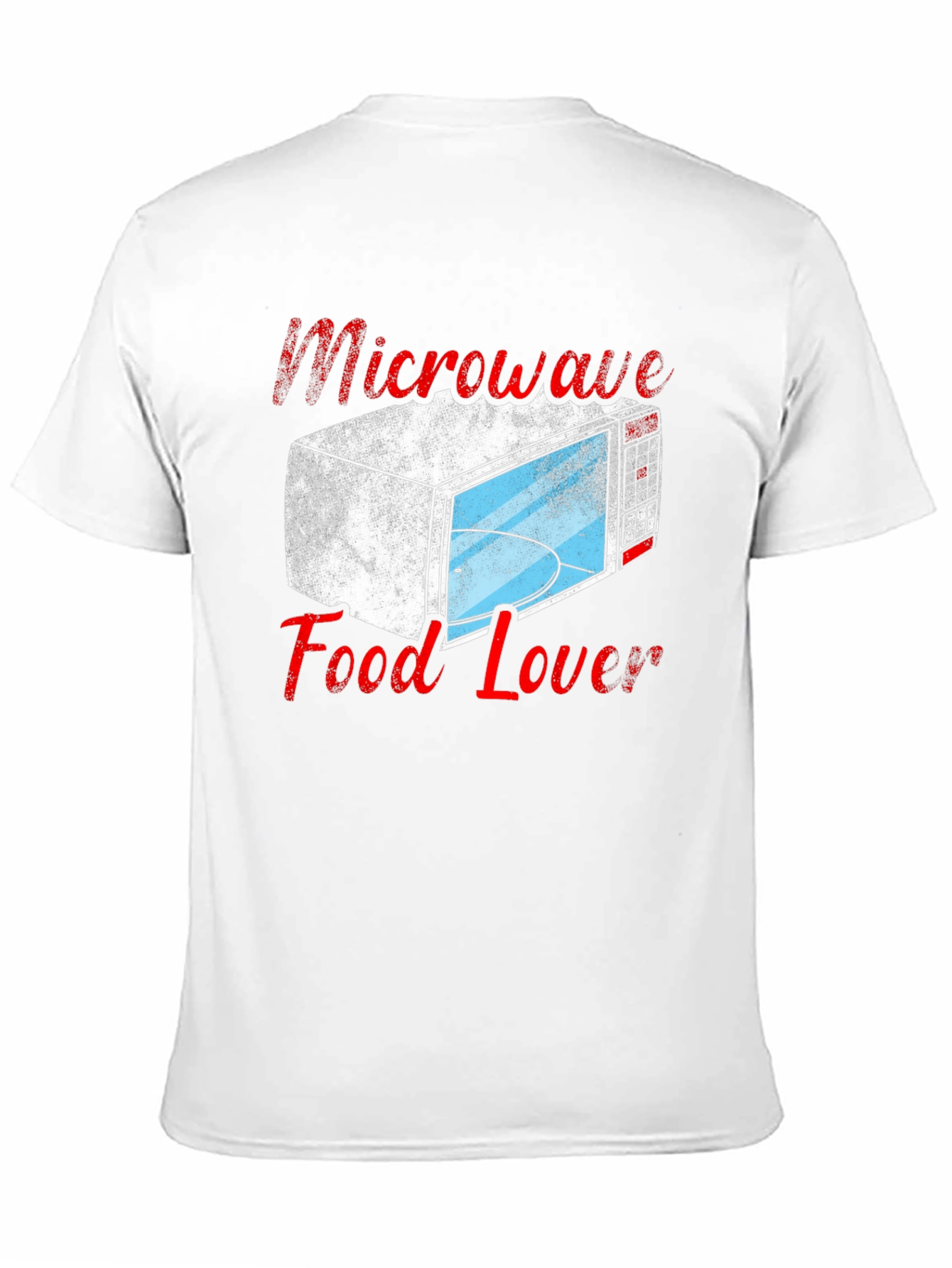 Black Microwave Food Lover T-Shirt - Funny Cook Tee view 11