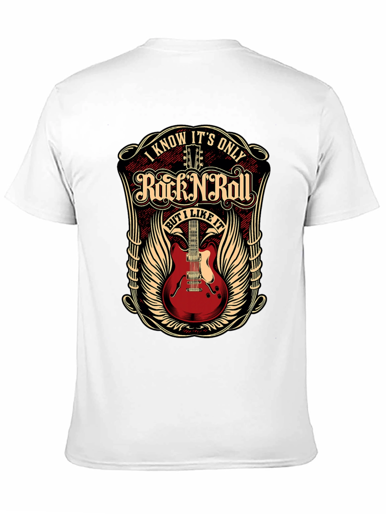 Black Rock N Roll Graphic T-Shirt - Music Lover Tee view 11