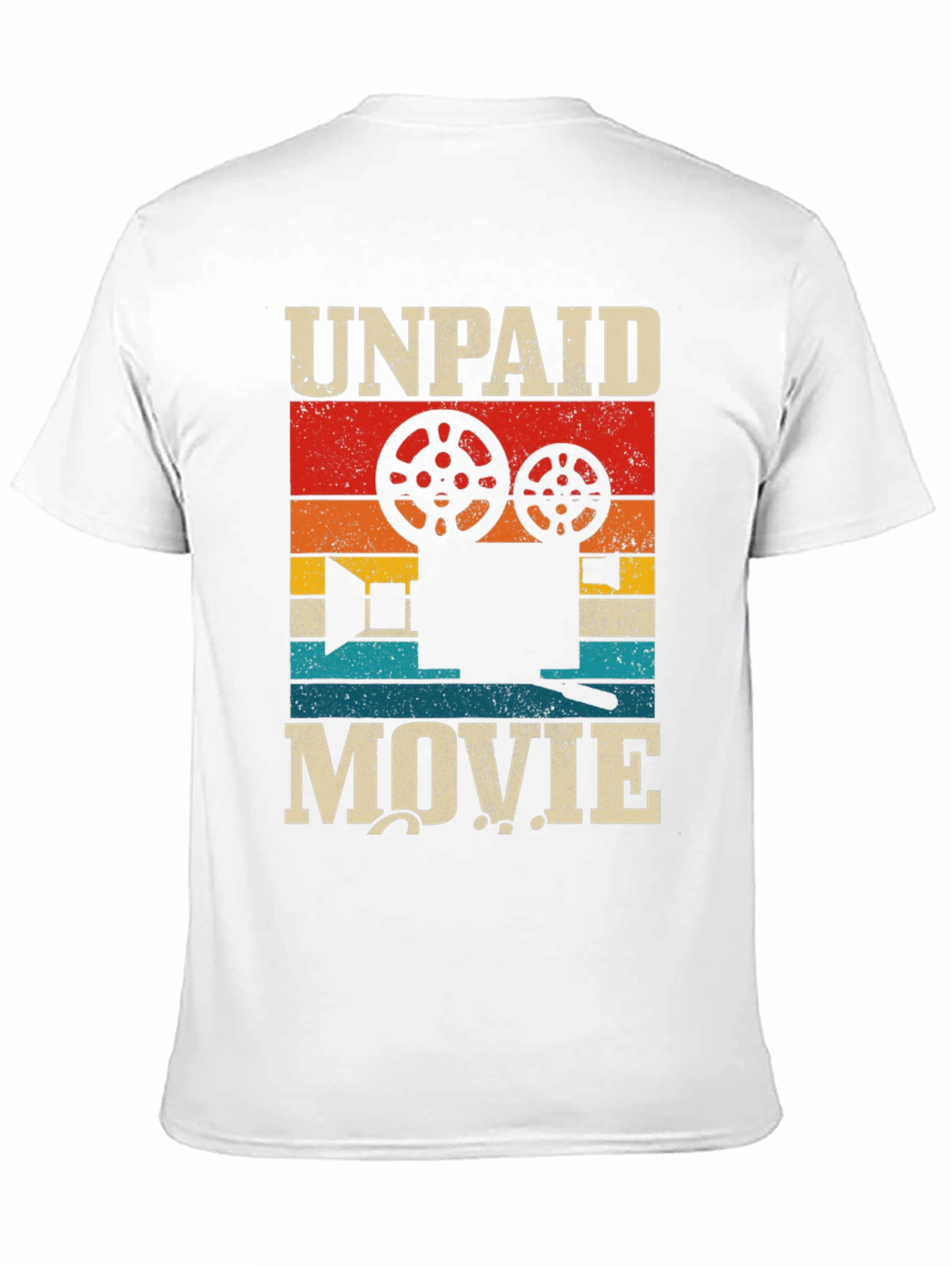 Unpaid Movie T-Shirt - Vintage Style Film Crew Tee - 11