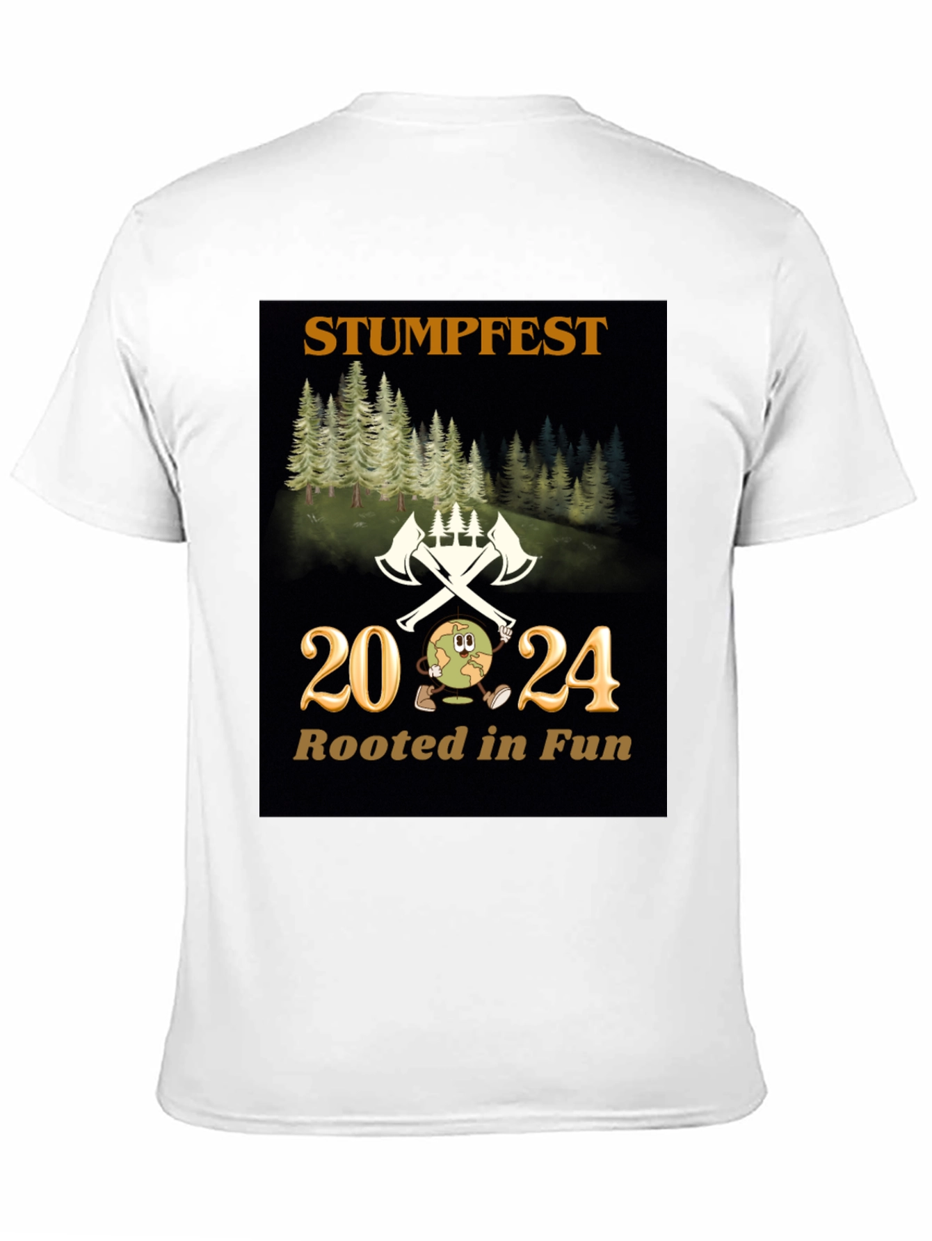 Black Stumpfest 2024 T-Shirt - Rooted in Fun! view 11