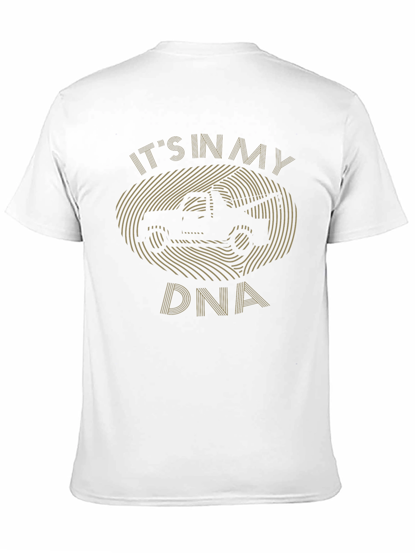 Black It's in my DNA 4x4 Off Roading T-Shirt view 11