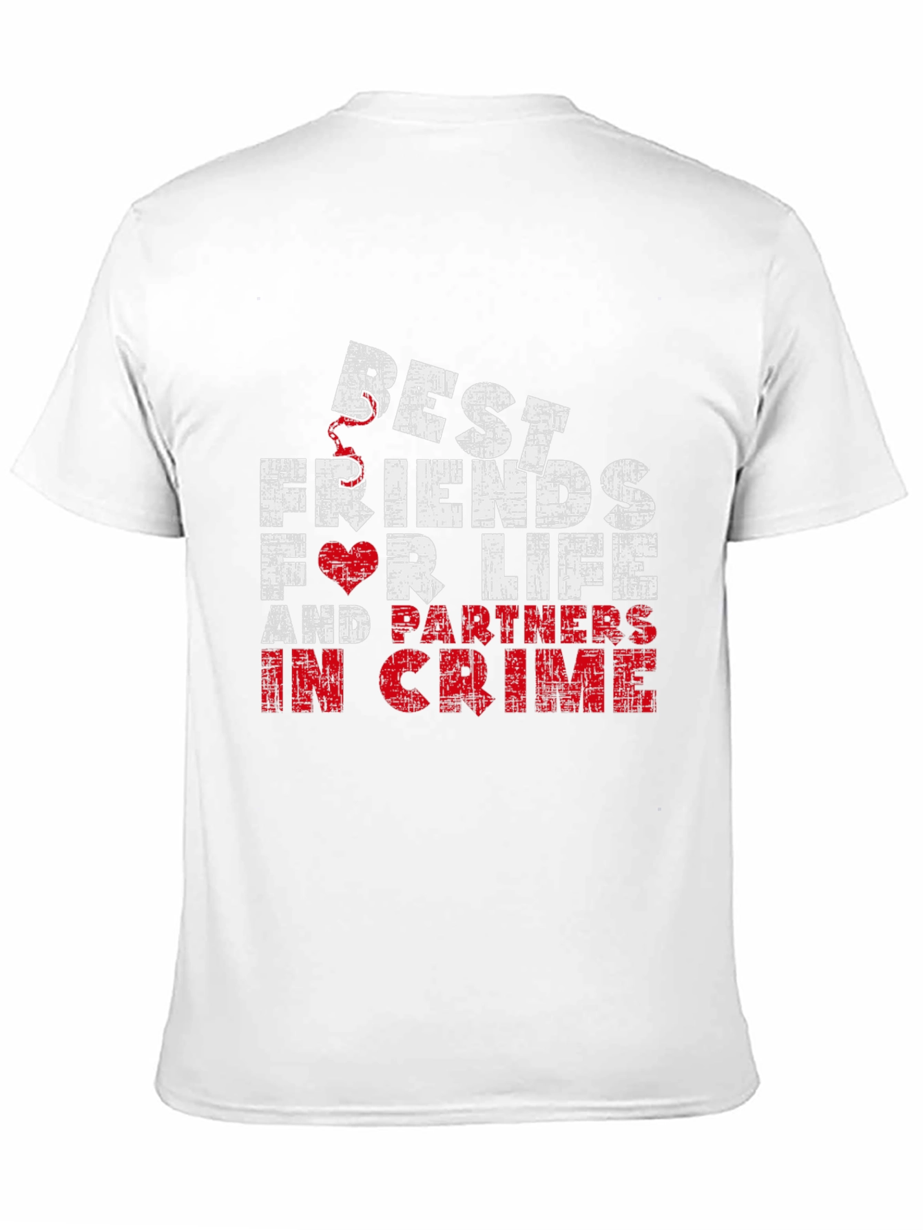 Black Best Friends For Life T-Shirt view 11