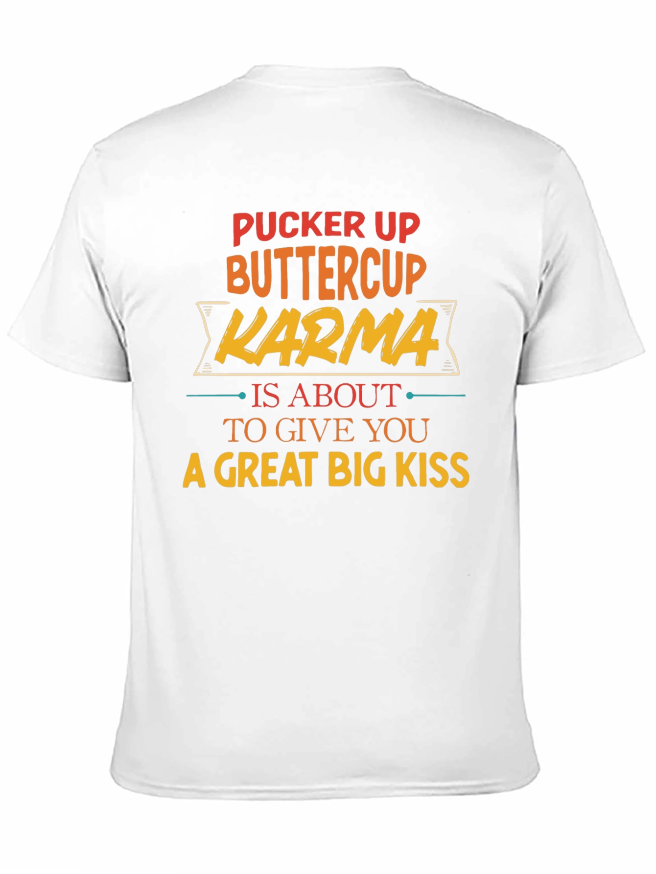 Black Pucker Up Buttercup Karma T-Shirt view 11
