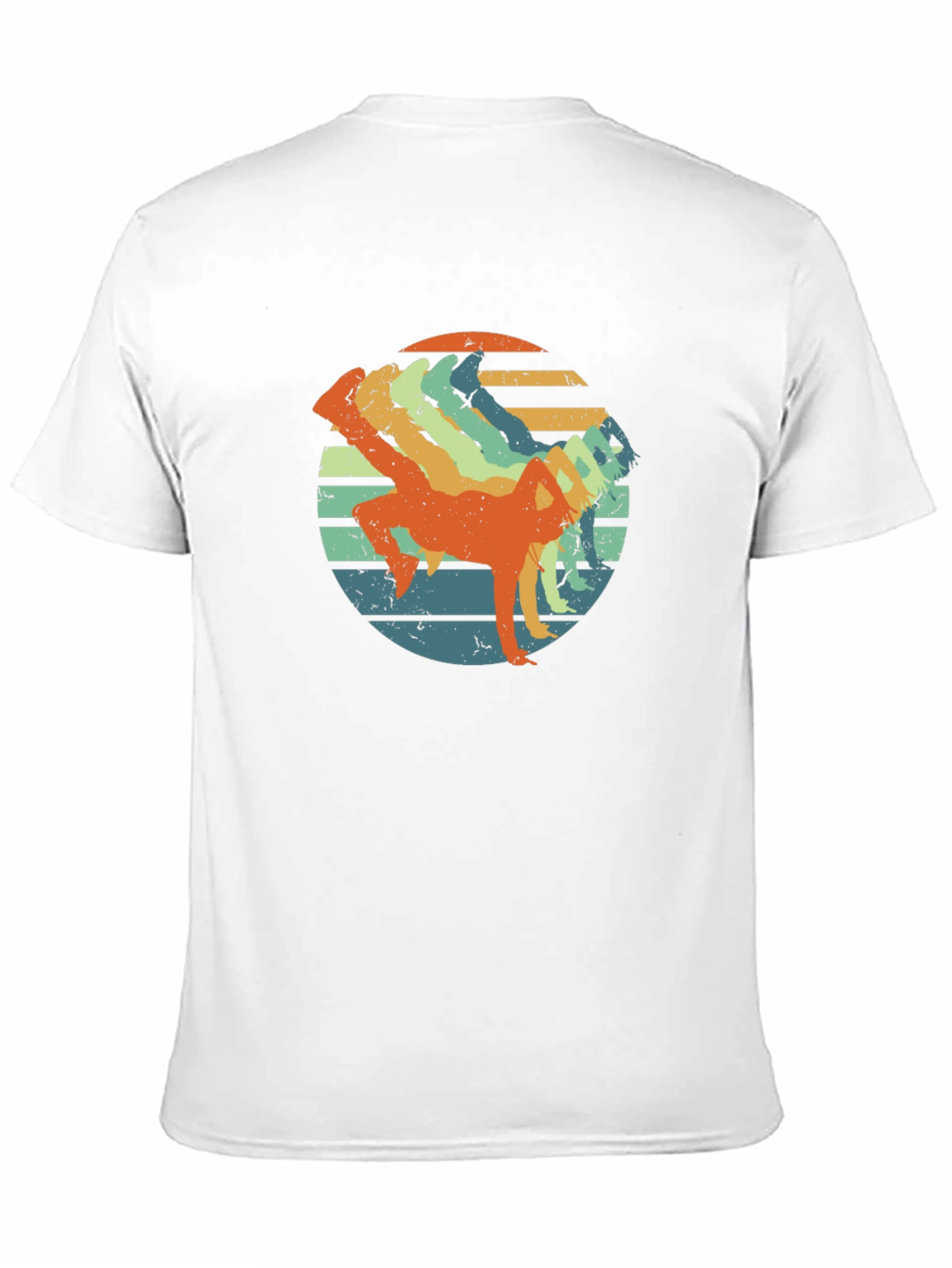 Black Retro Breakdance T-Shirt - Vintage Style Hip Hop Tee view 11