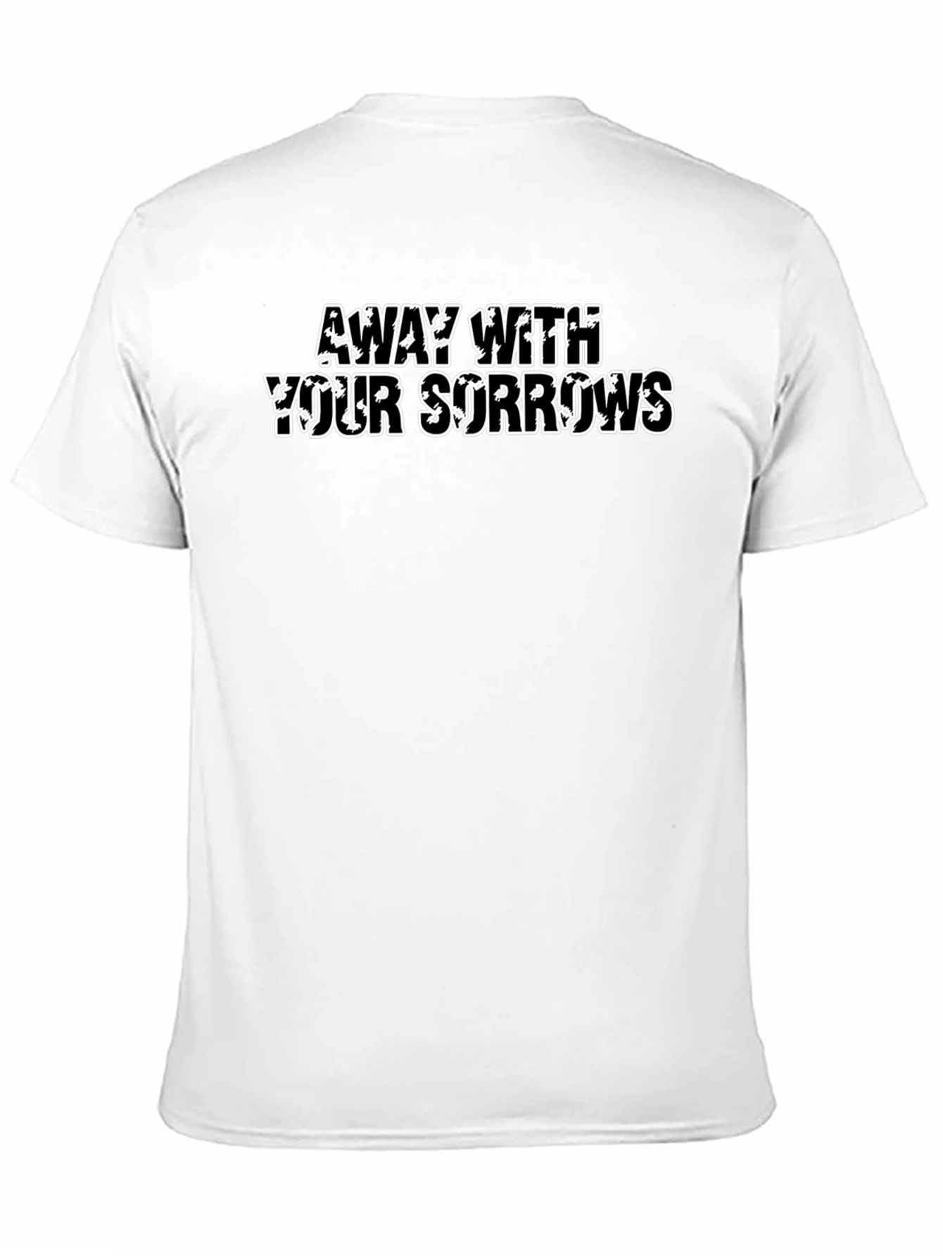 Black Away With Your Sorrows Graphic Tee view 11