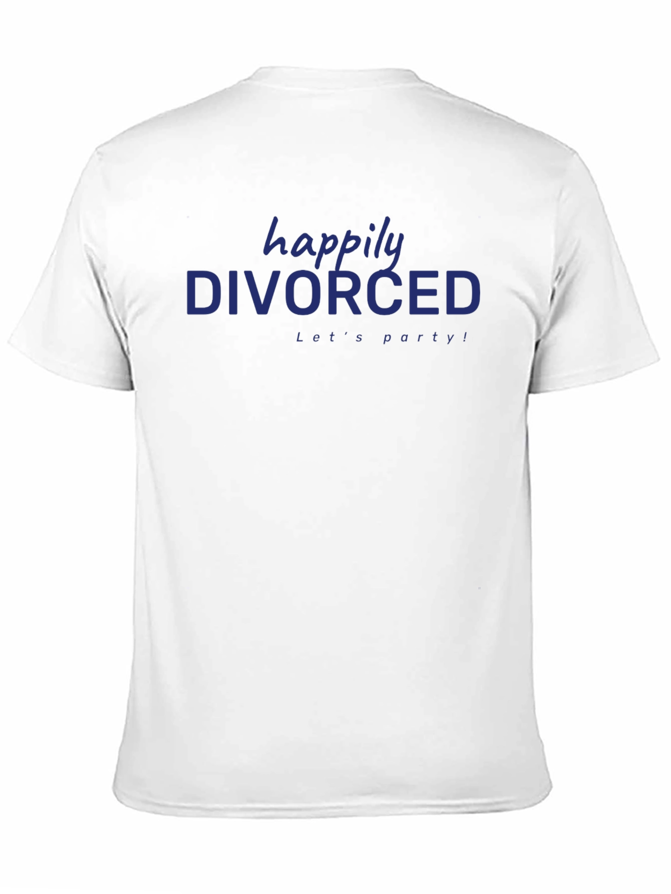 Black Happily Divorced T-Shirt - Let's Party! view 11