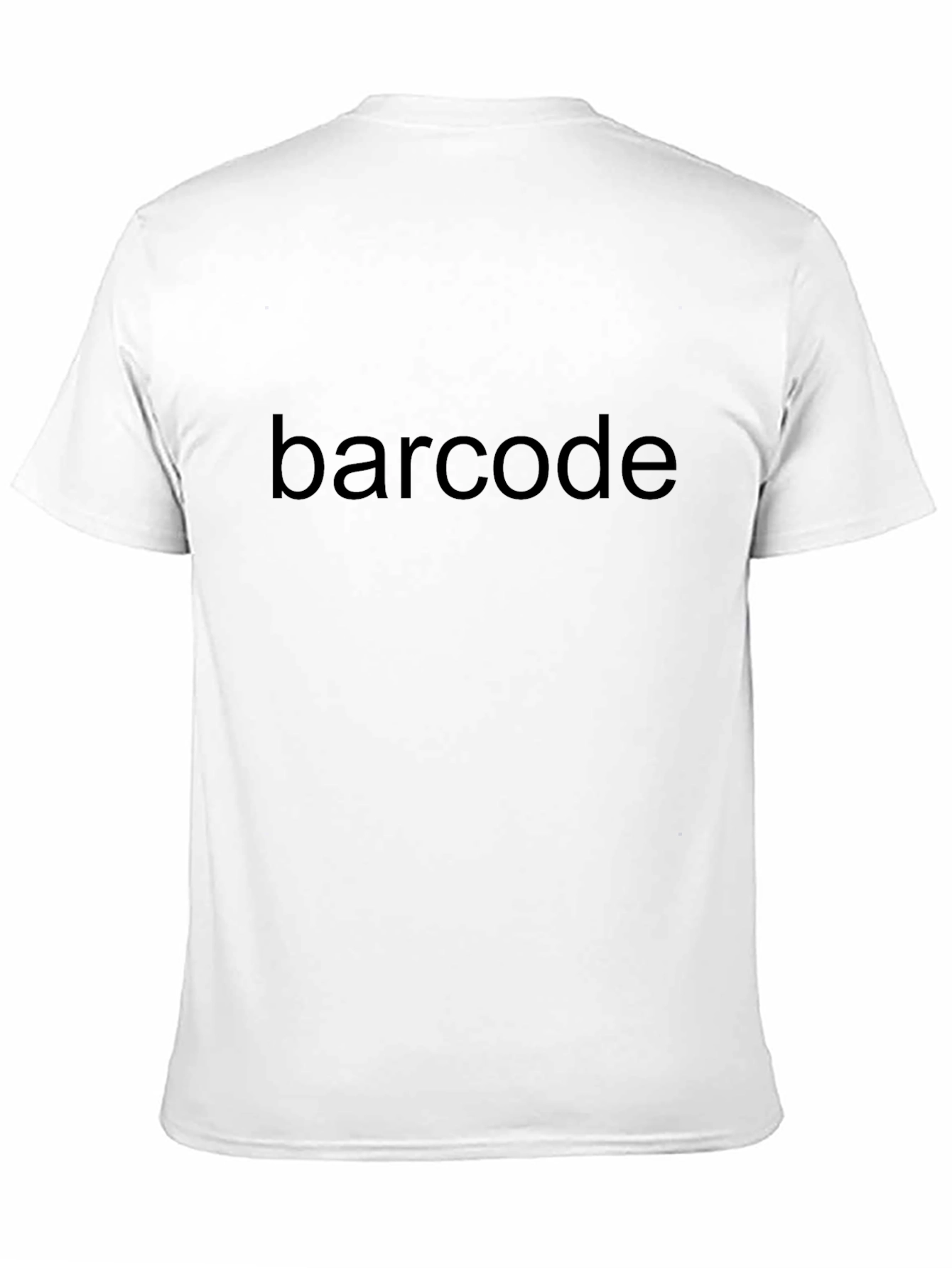 Black Men's Black 'barcode' Graphic T-Shirt view 11