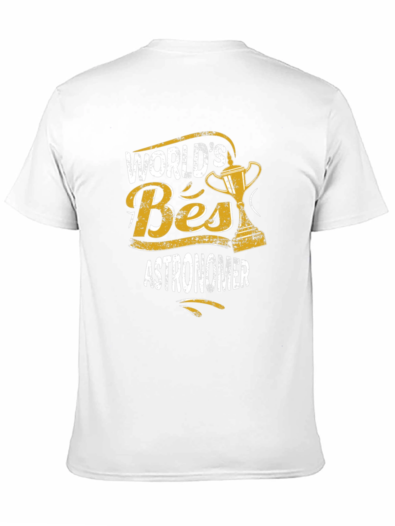 Black World's Best Astronomer Graphic T-Shirt view 11