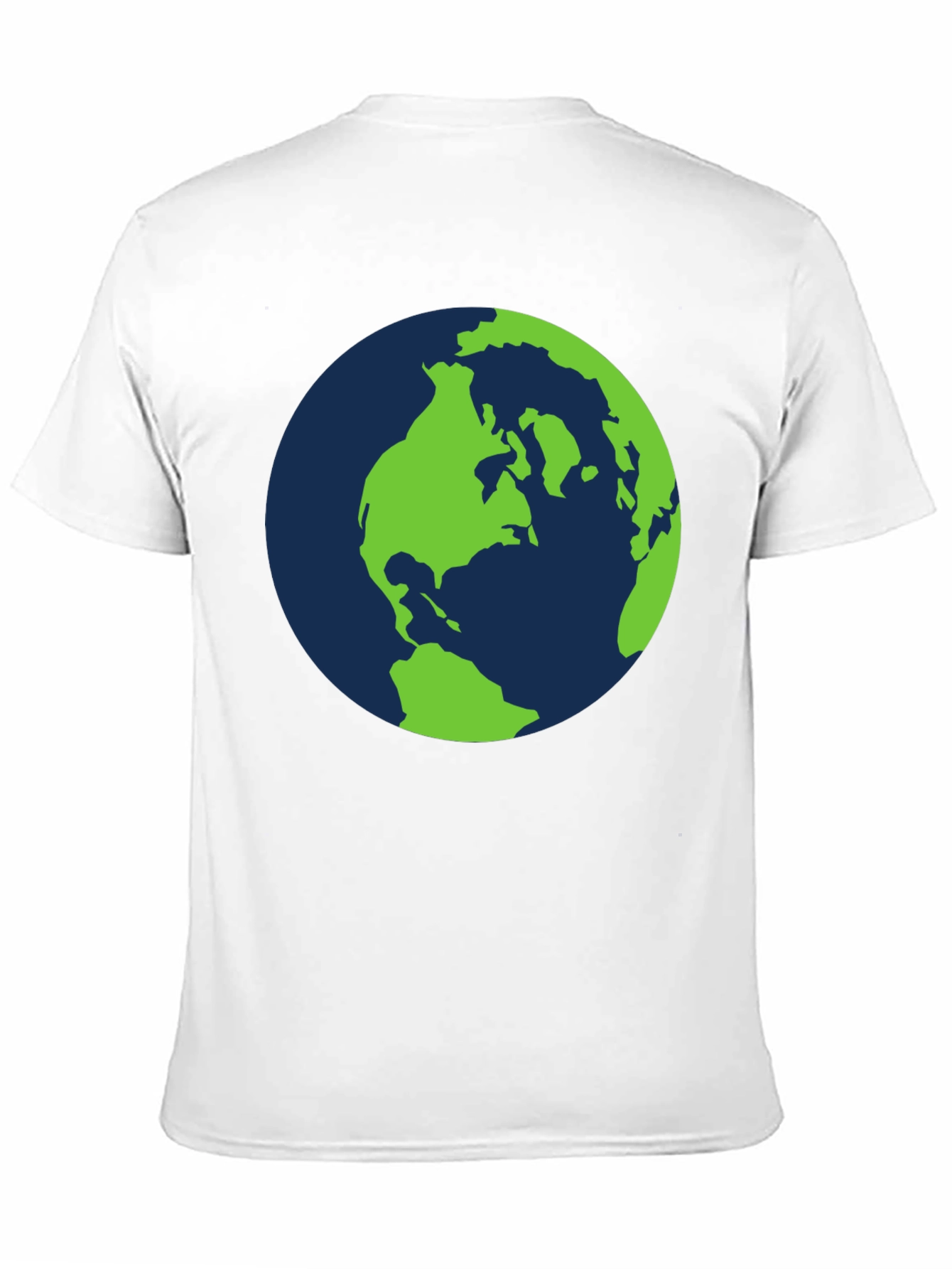 Black Earth Graphic T-Shirt - Black Cotton Tee view 11