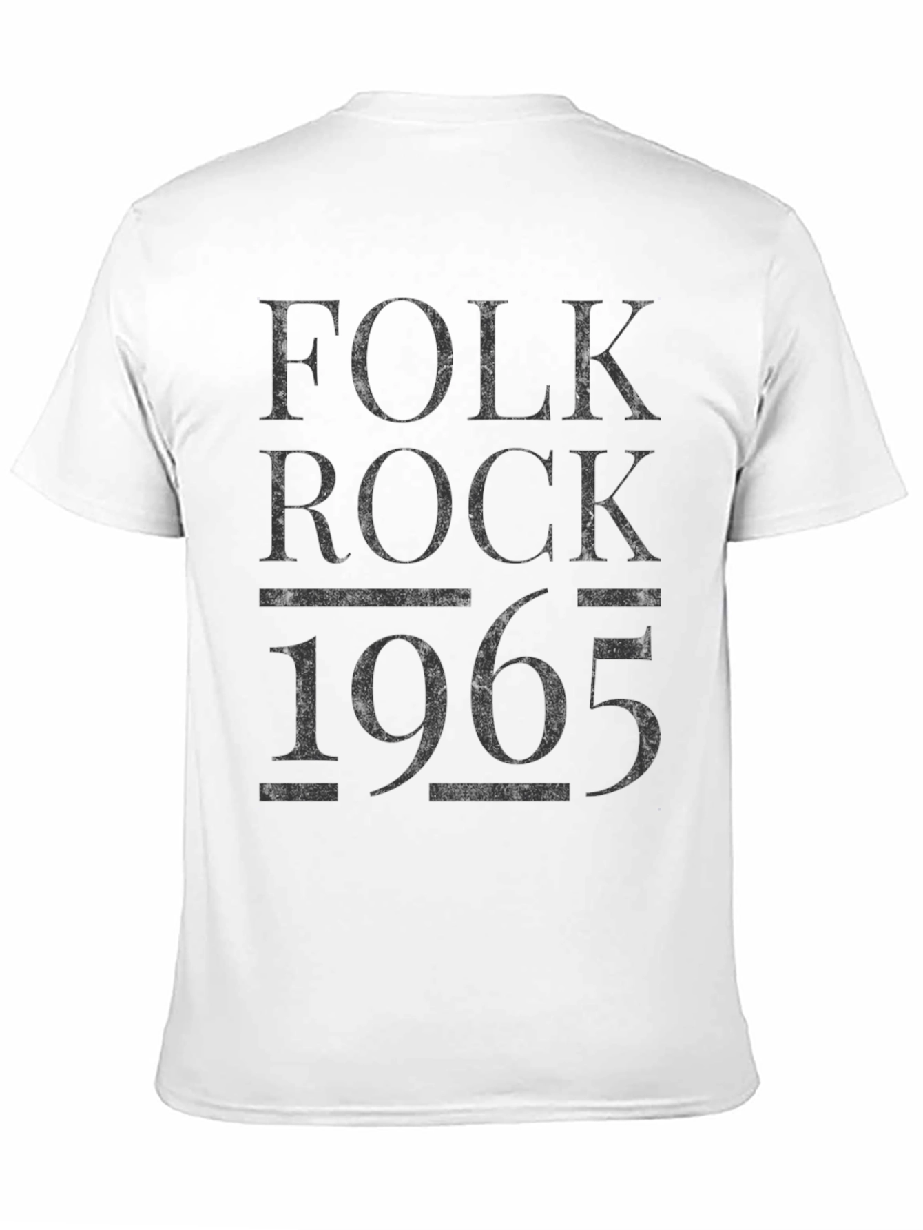 Black Folk Rock 1965 Graphic Tee view 11