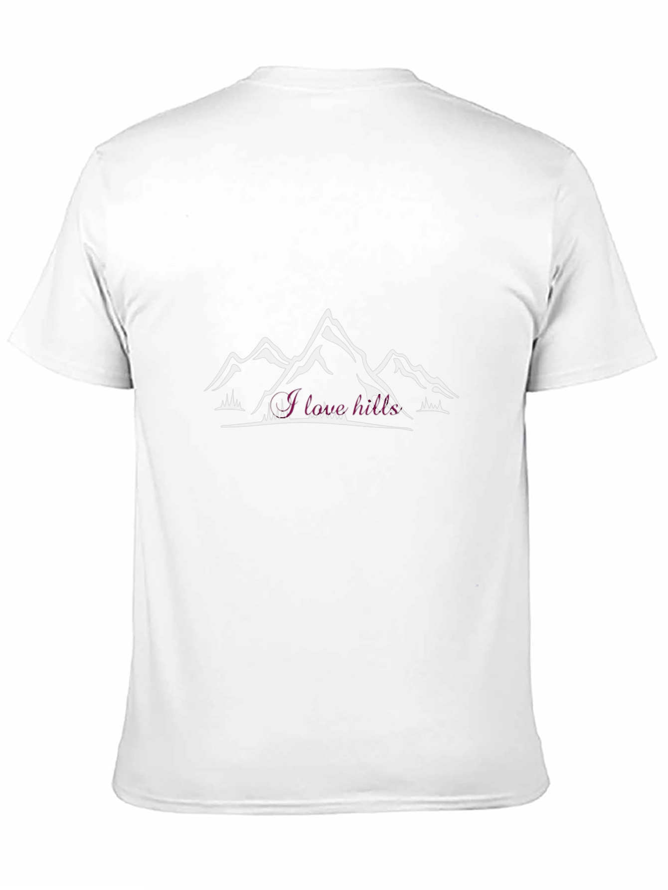 Black Mountain Lover Black T-Shirt - Nature Inspired Design view 11