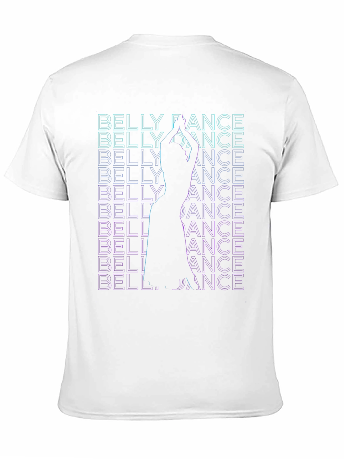 Black Belly Dance T-Shirt - Graphic Tee for Dance Lovers view 11