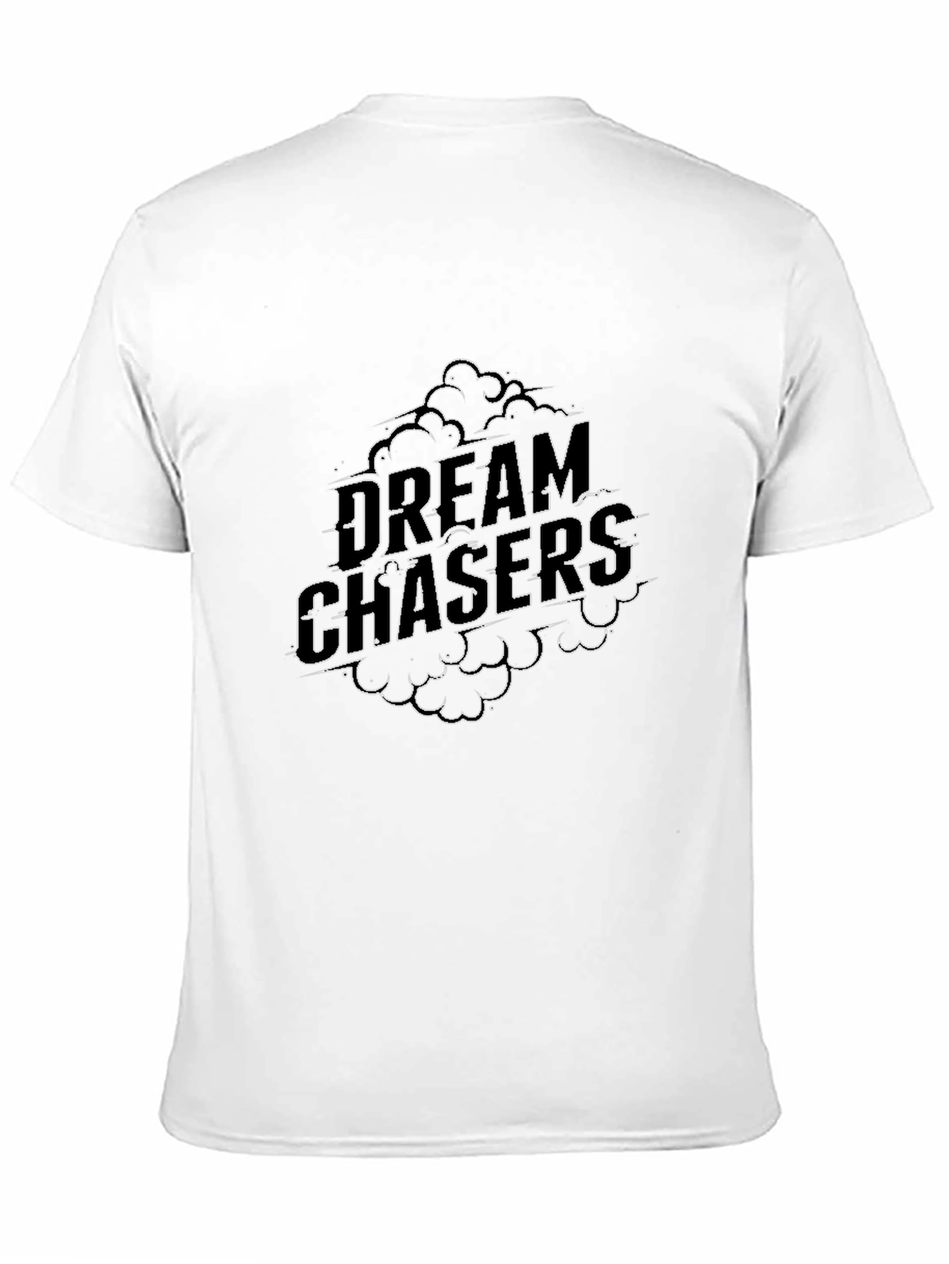 Black Dream Chasers Black Graphic Tee view 11