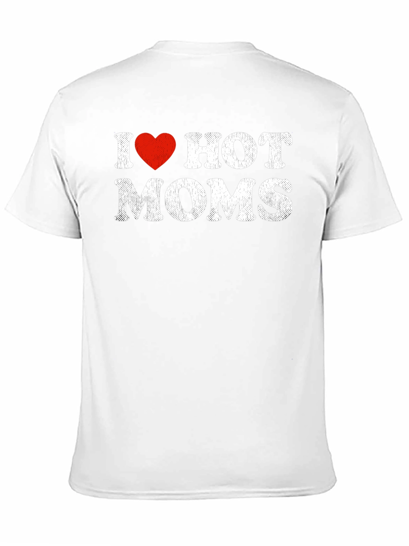 Black I Heart Hot Moms T-Shirt - Graphic Tee view 11