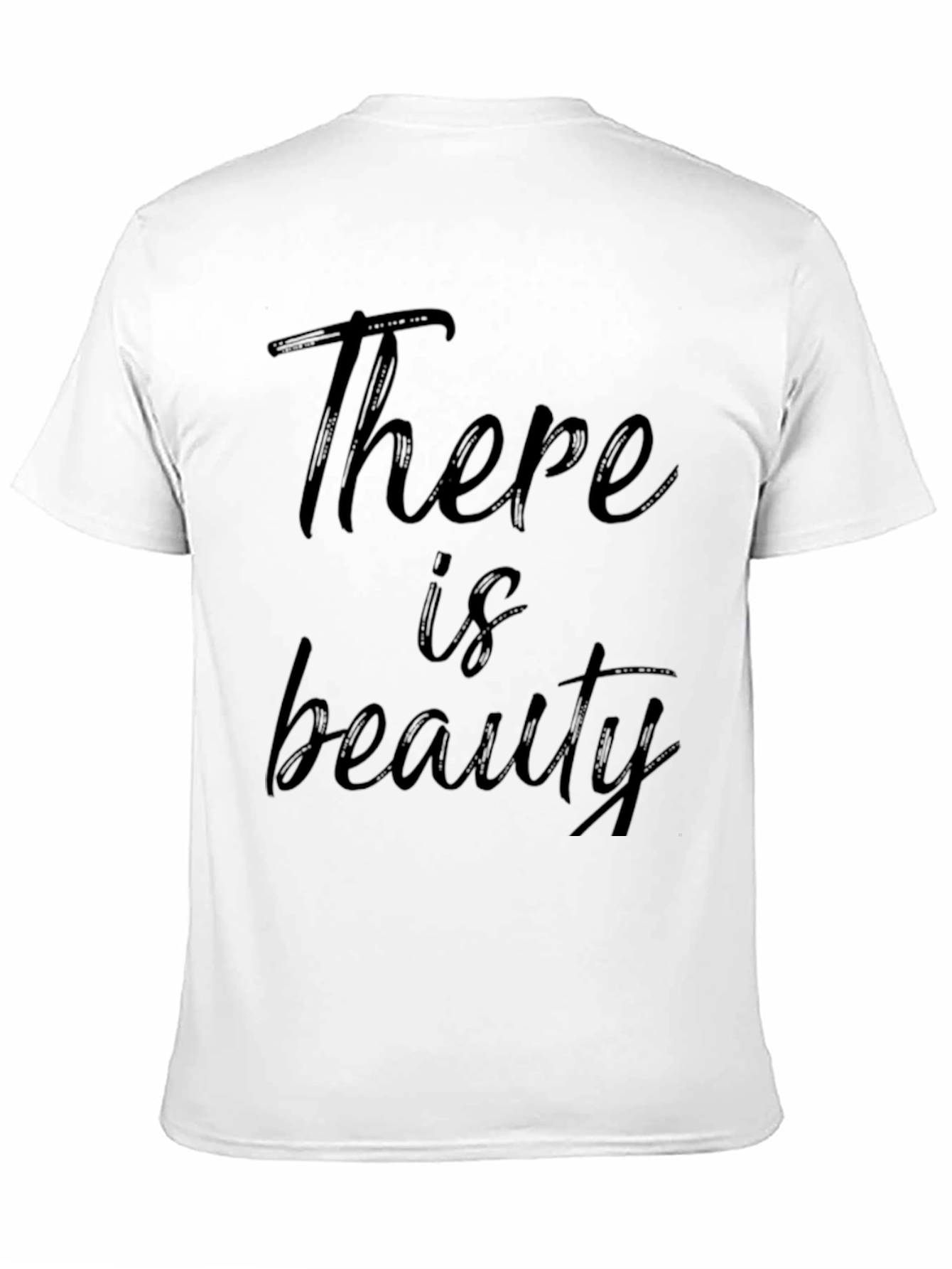 Black There is Beauty Graphic T-Shirt view 11