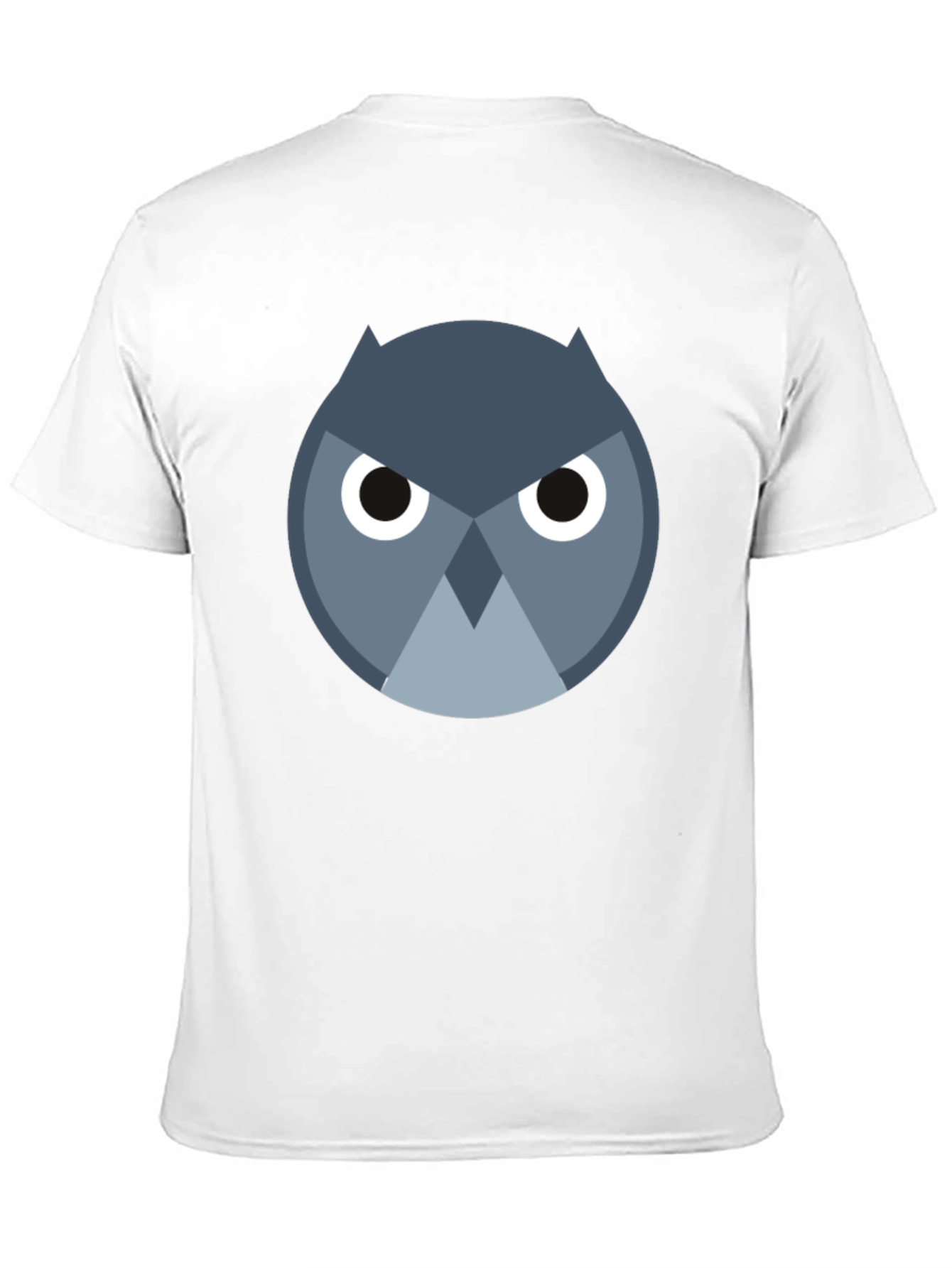 Black Owl Graphic T-Shirt - Men's Black Tee view 11