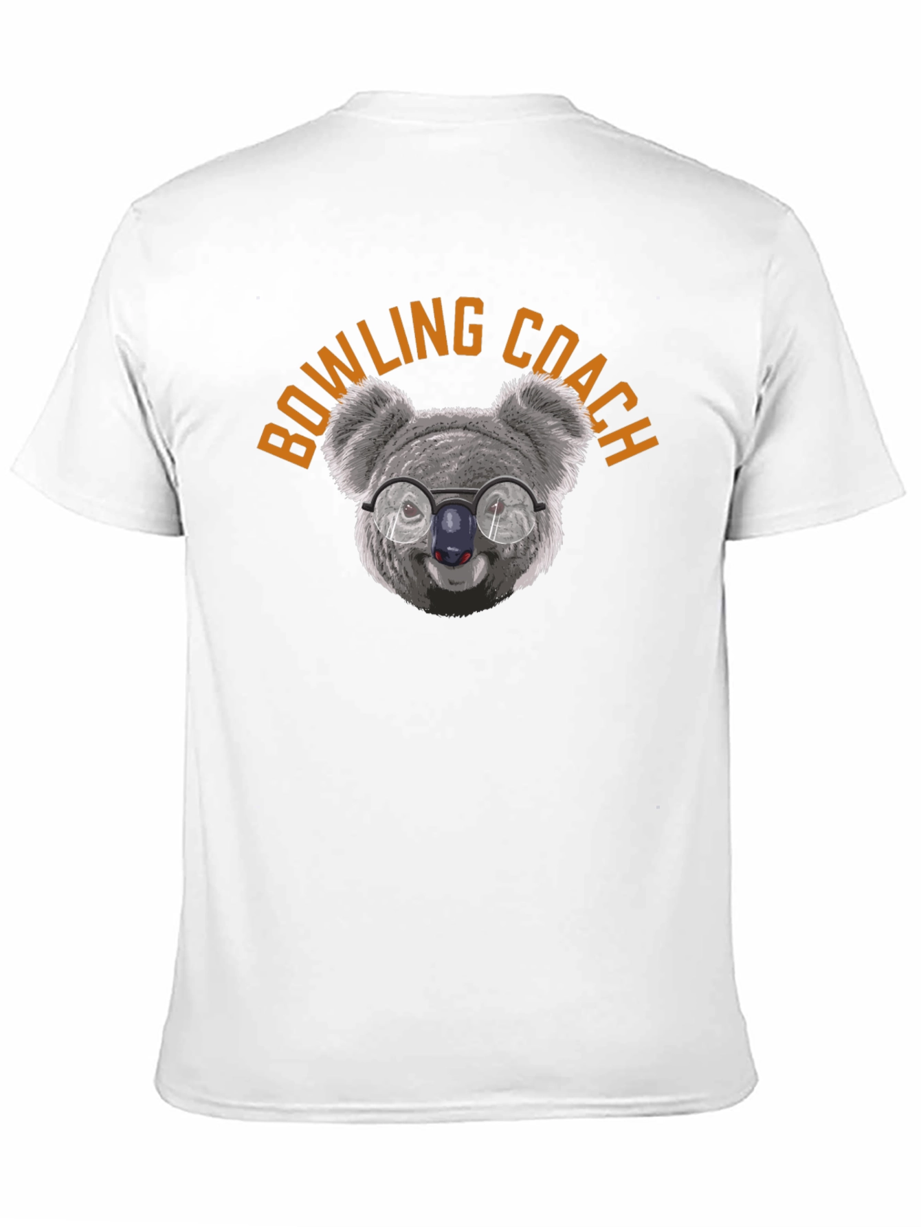 Black Bowling Coach Koala T-Shirt - Funny Graphic Tee view 11