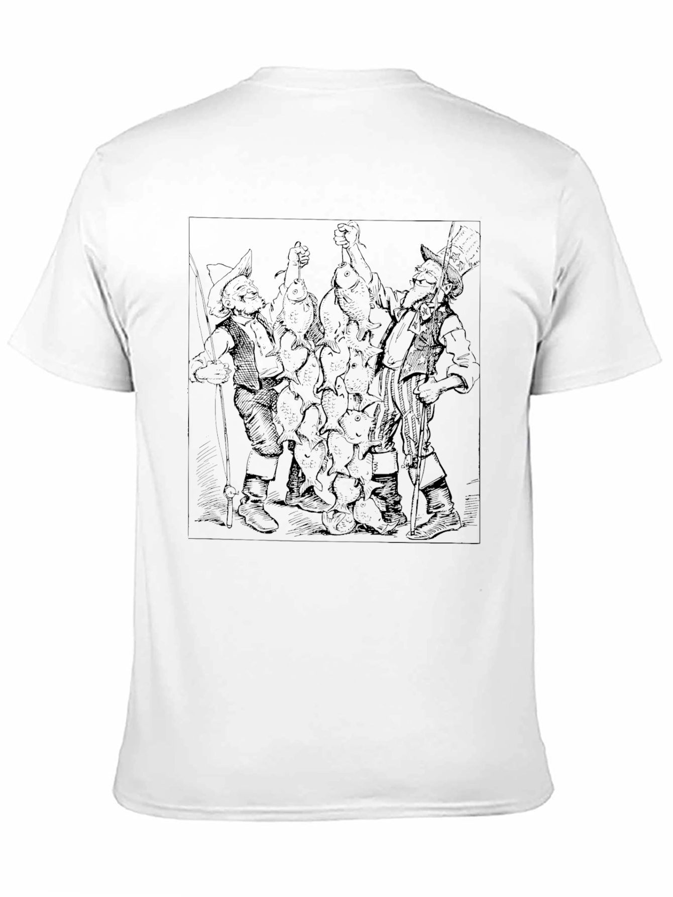 Black Classic Graphic Print Crew Neck T-Shirt view 11