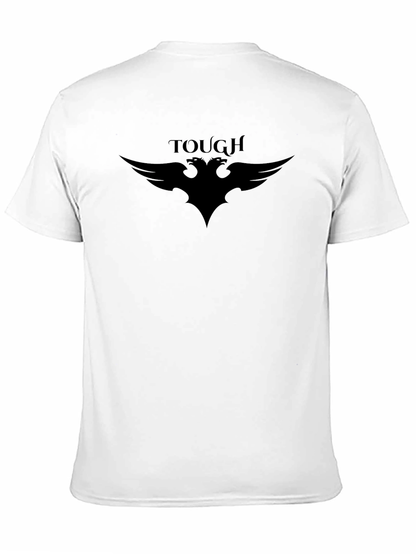 Black Tough Eagle Graphic T-Shirt - Men's Black Tee view 11