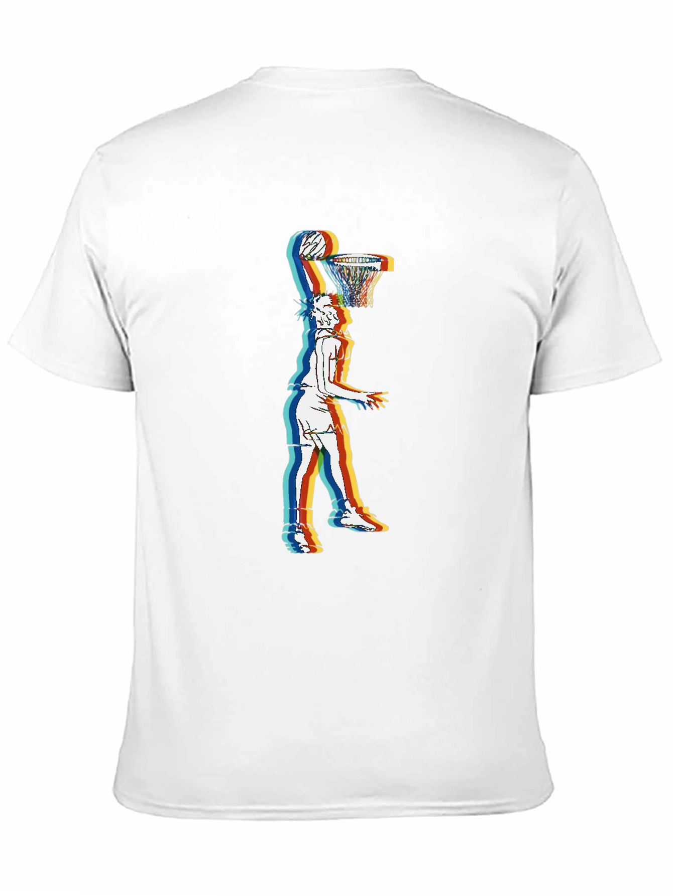 Black Basketball Dunk Graphic Tee - Stylish Streetwear view 11