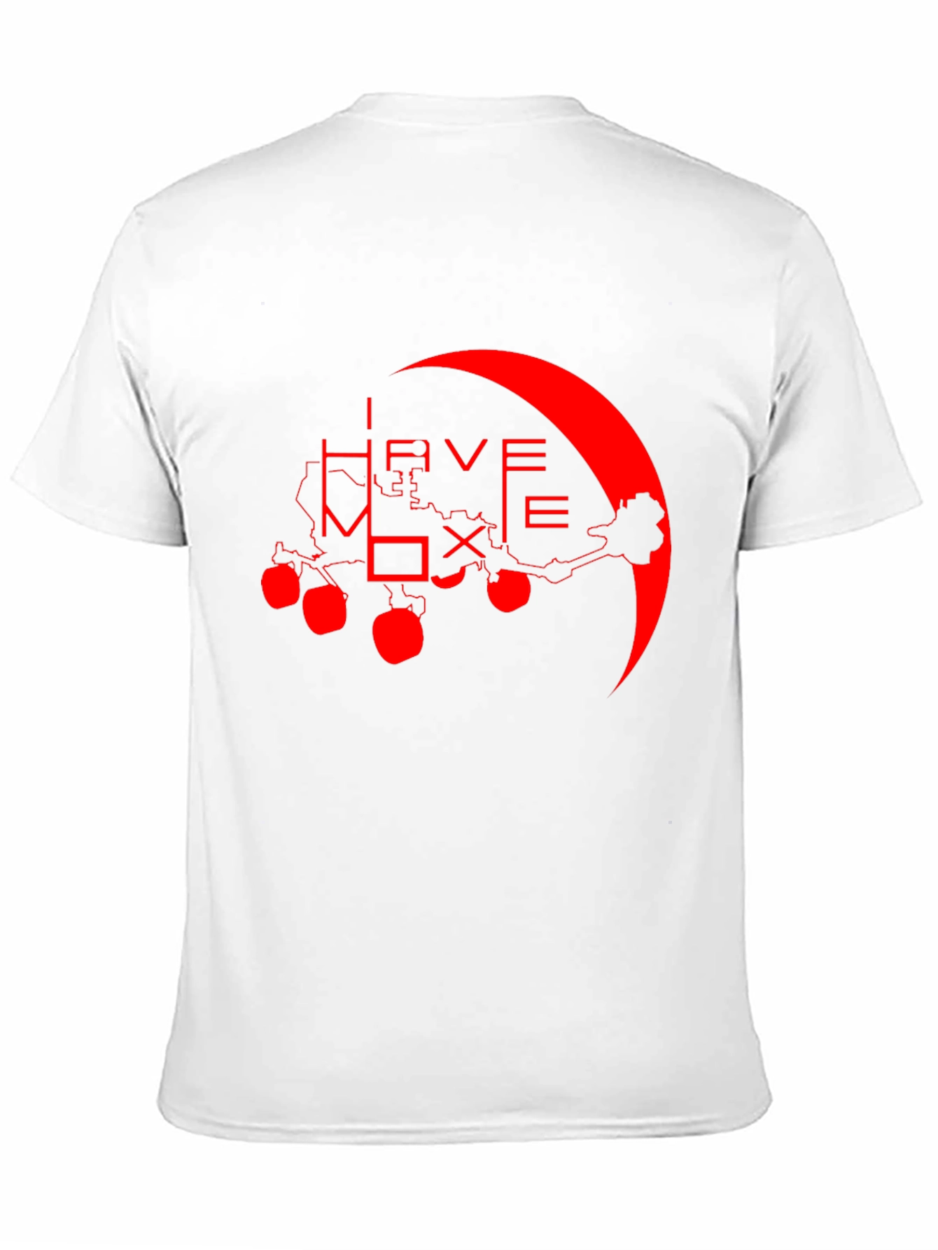 Black I Have More Axes T-Shirt - Red Graphic Print view 11