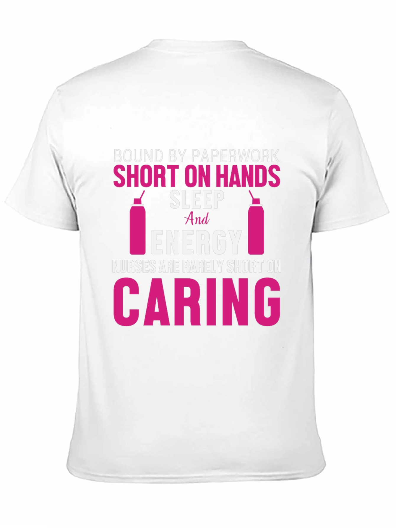 Black Nurse Life T-Shirt: Caring, Energy, and More! view 11