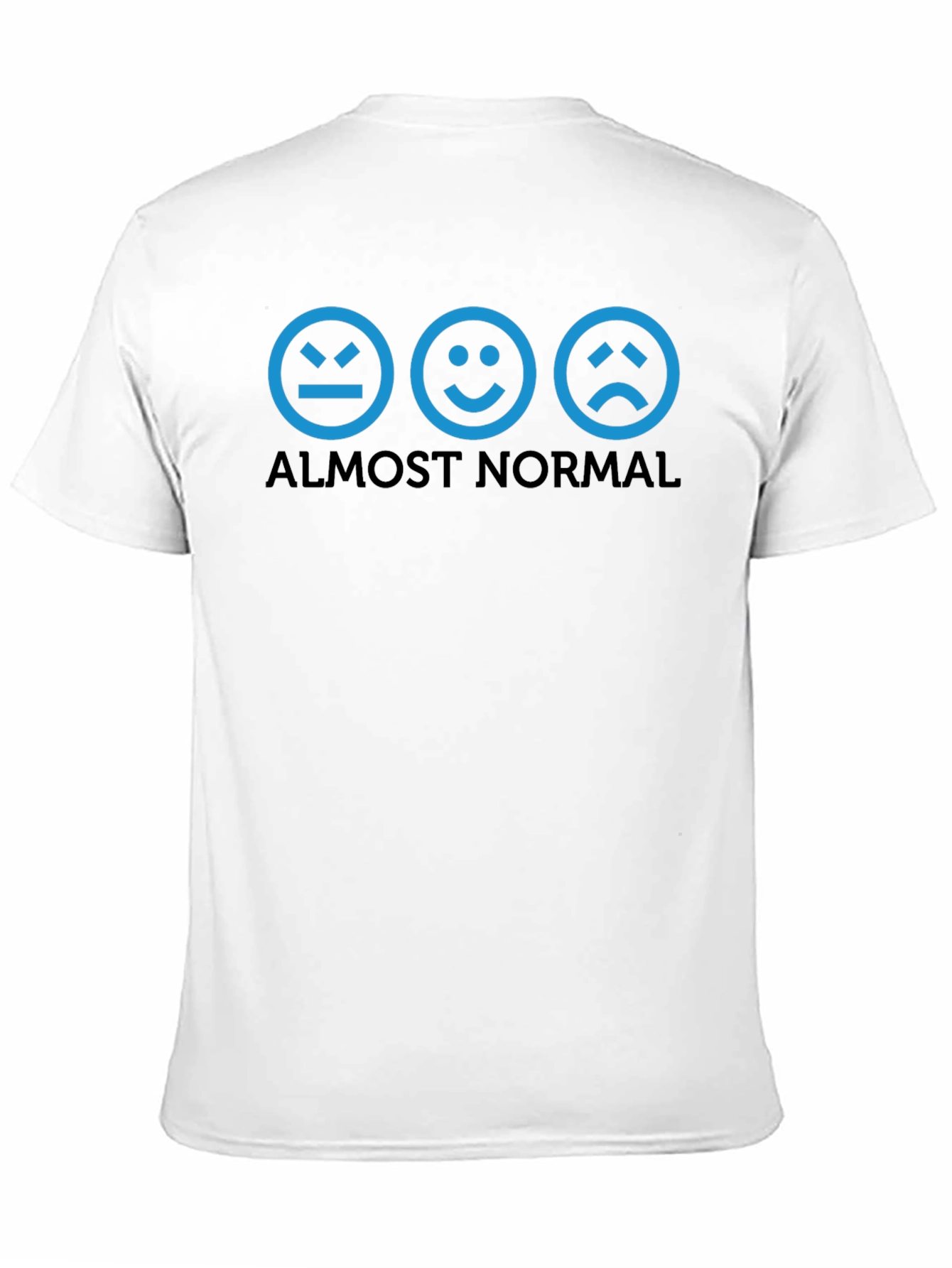 Black Almost Normal Graphic Tee - Casual Comfort view 11