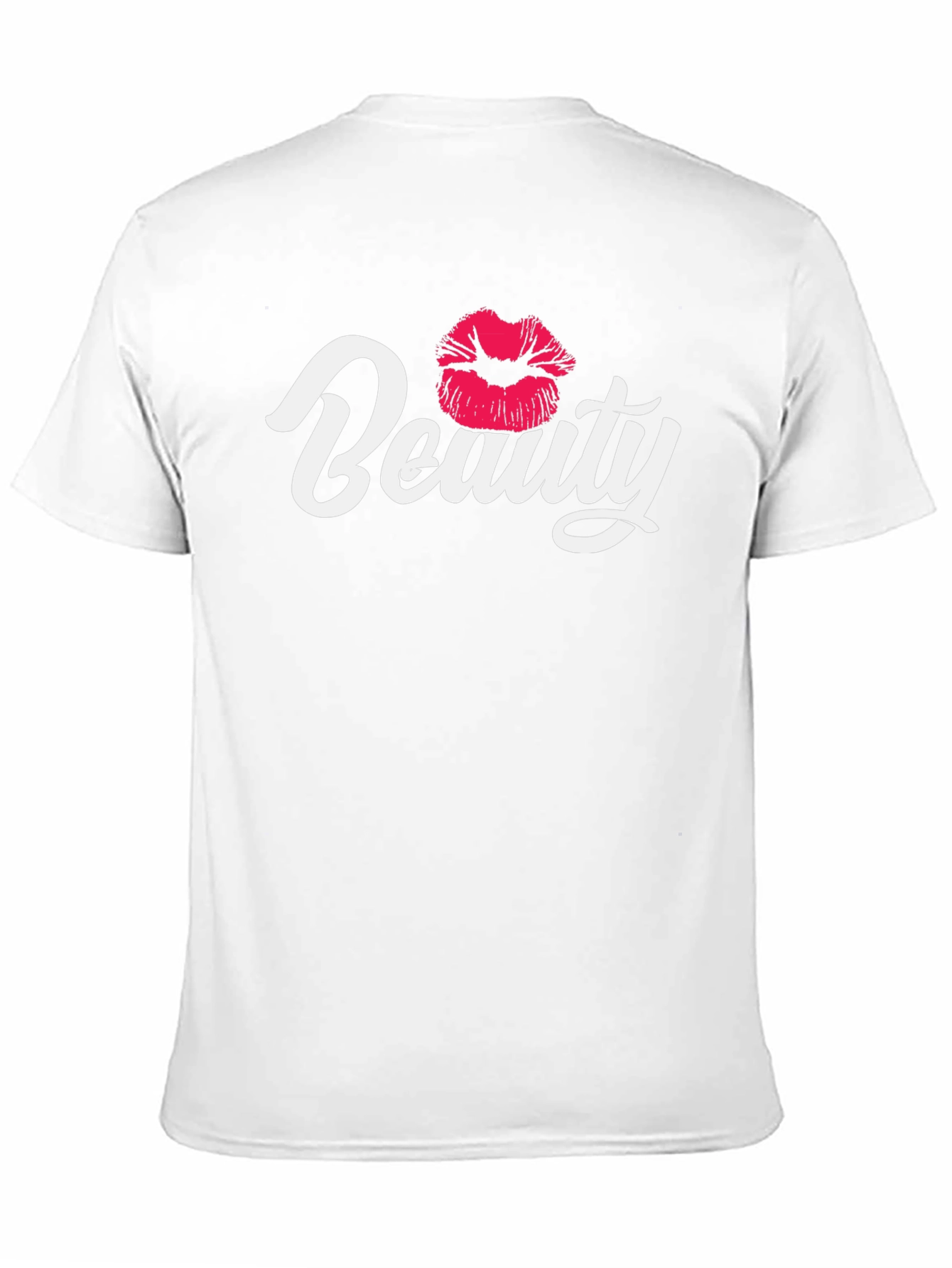 Black Beauty Kiss Graphic Tee - Unisex Black T-Shirt view 11