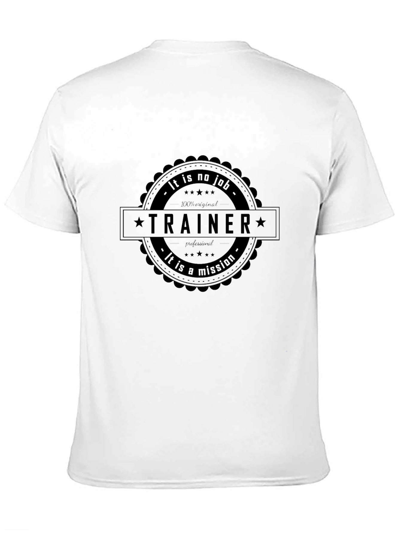 Black Trainer Mission T-Shirt - Black view 11