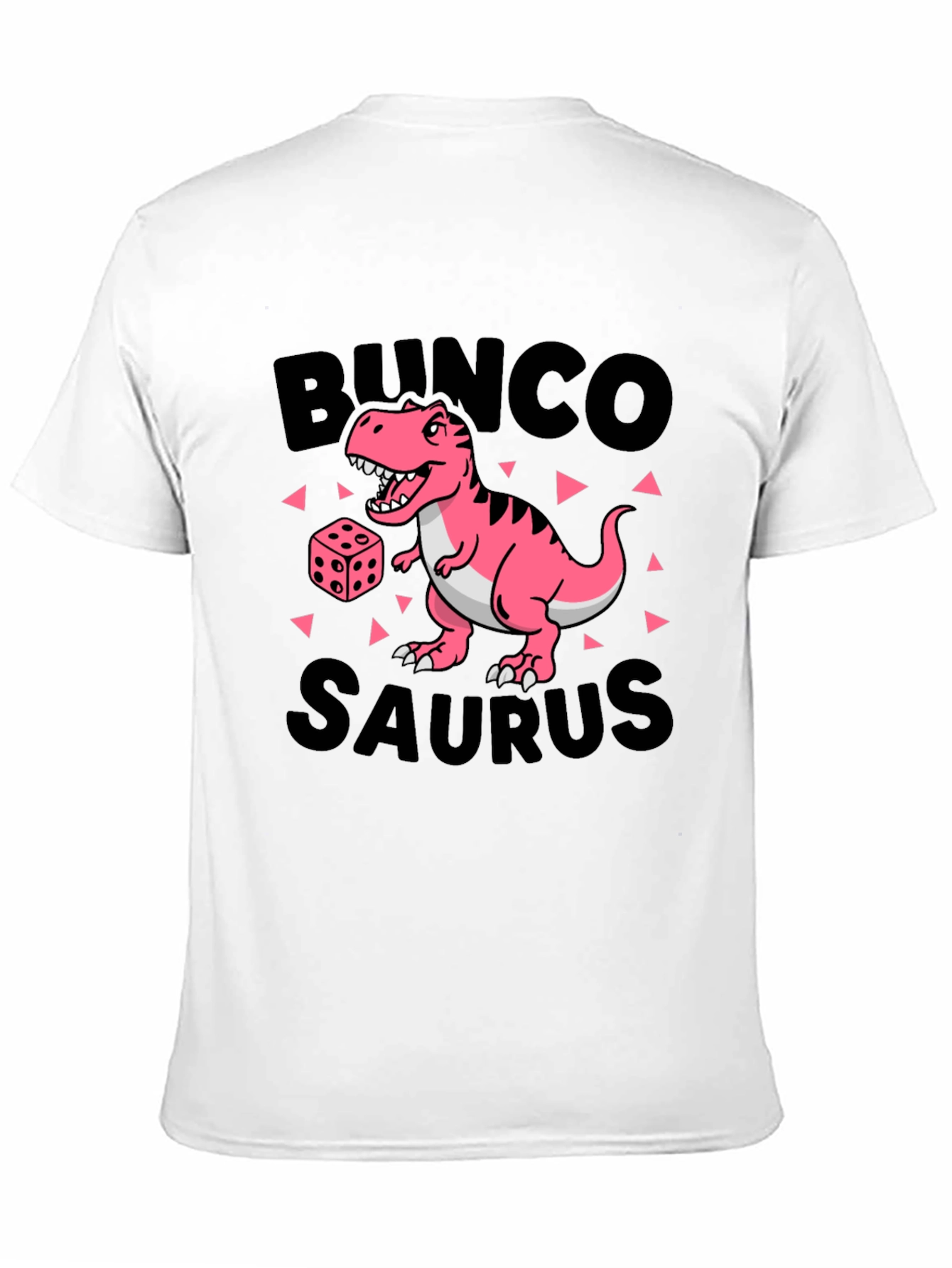 Black Bunco-Saurus Black T-Shirt view 11