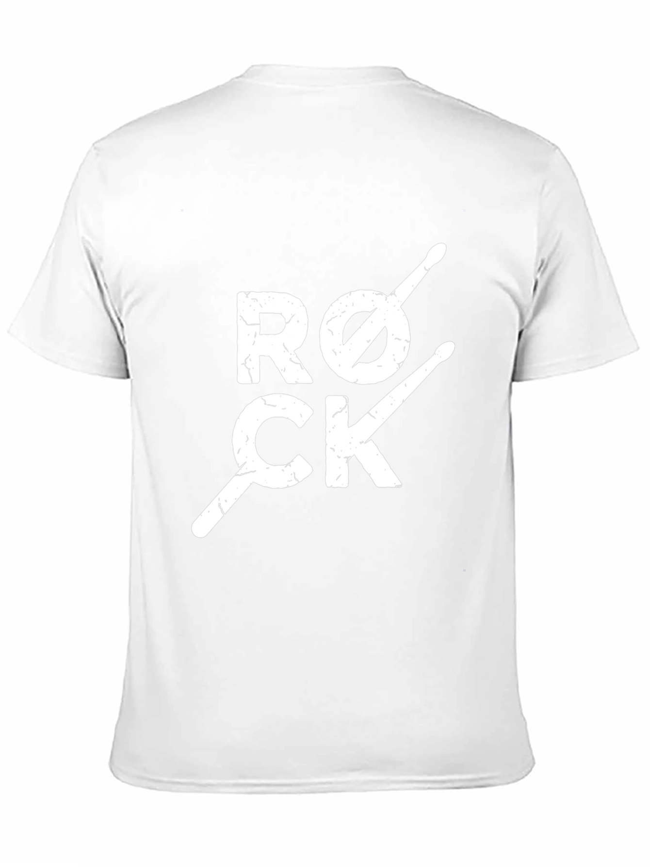 Black Rock and Roll Drummer T-Shirt view 11