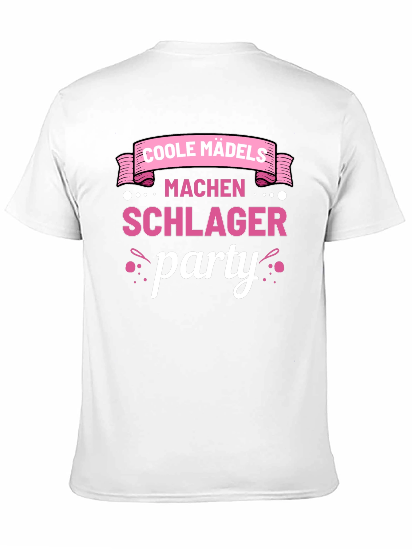 Black Cool Girls Schlager Party Black T-Shirt view 11
