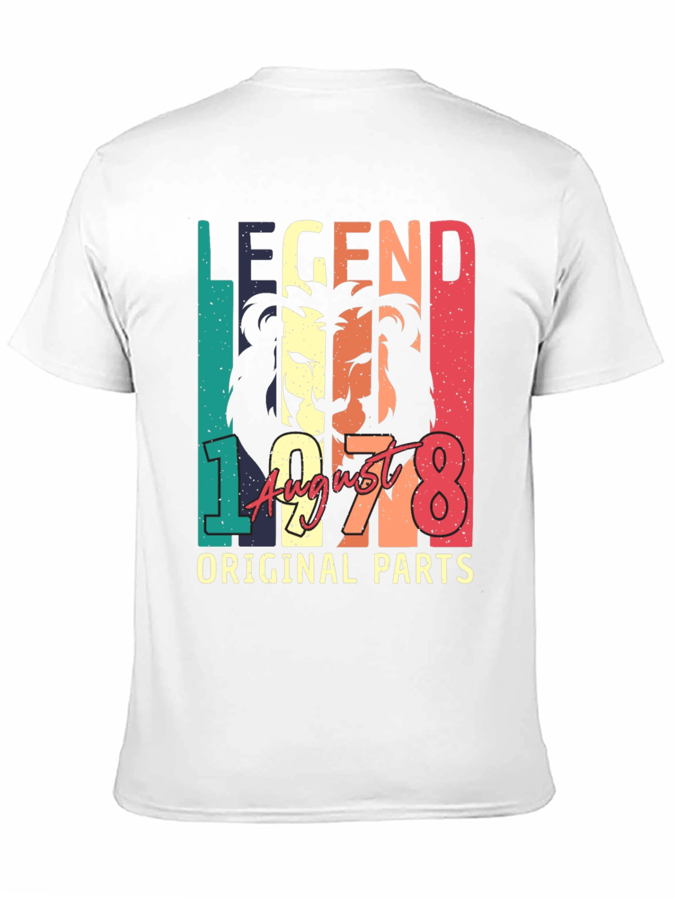 Black Legend Since August 1978 Lion Graphic T-Shirt view 11