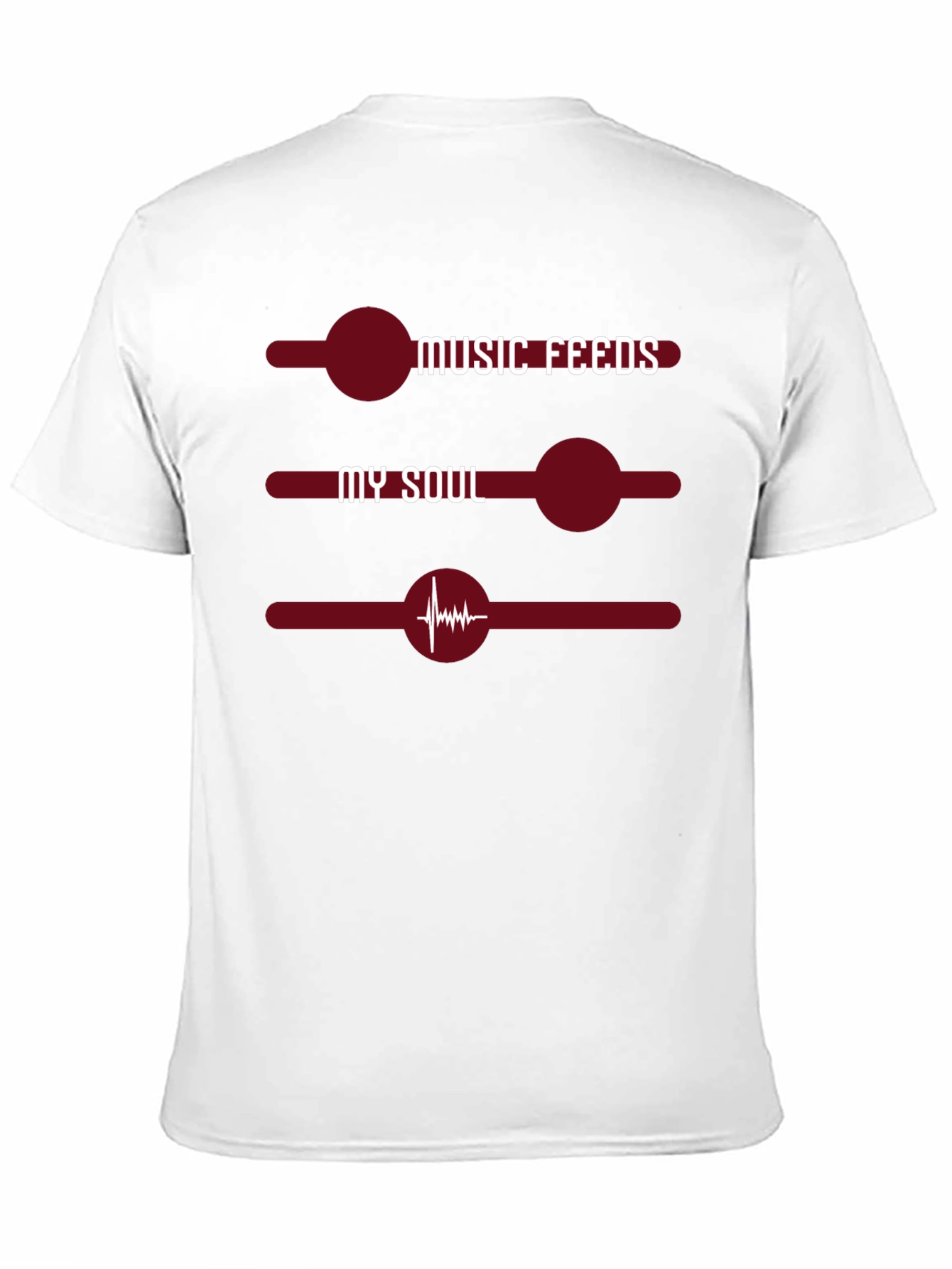 Black Music Feeds My Soul Graphic T-Shirt view 11