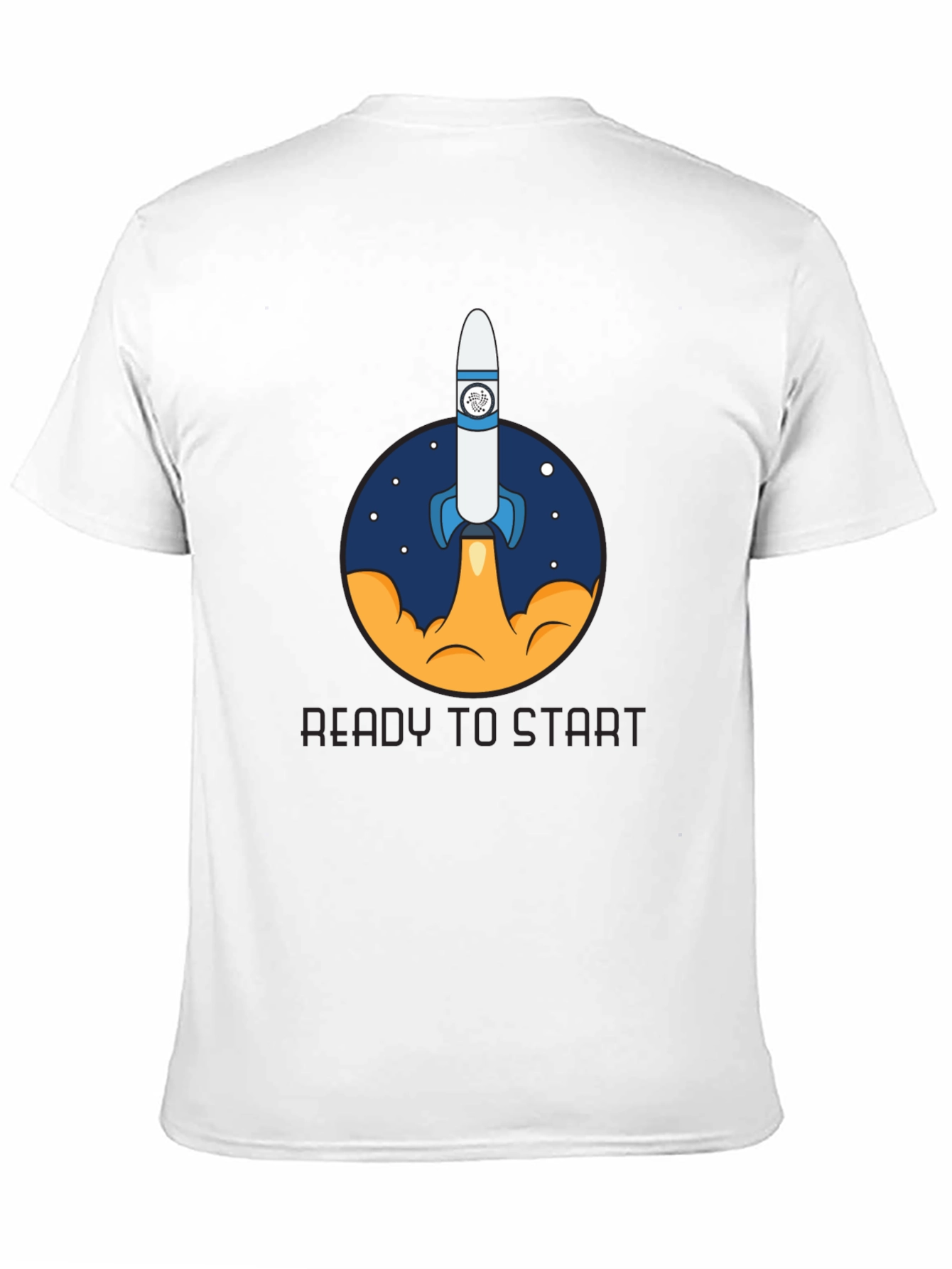 Black Rocket Launch Graphic T-Shirt - Ready to Start view 11