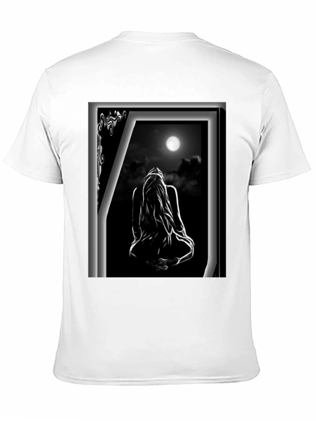 Moonlit Silhouette Graphic T-Shirt - 11