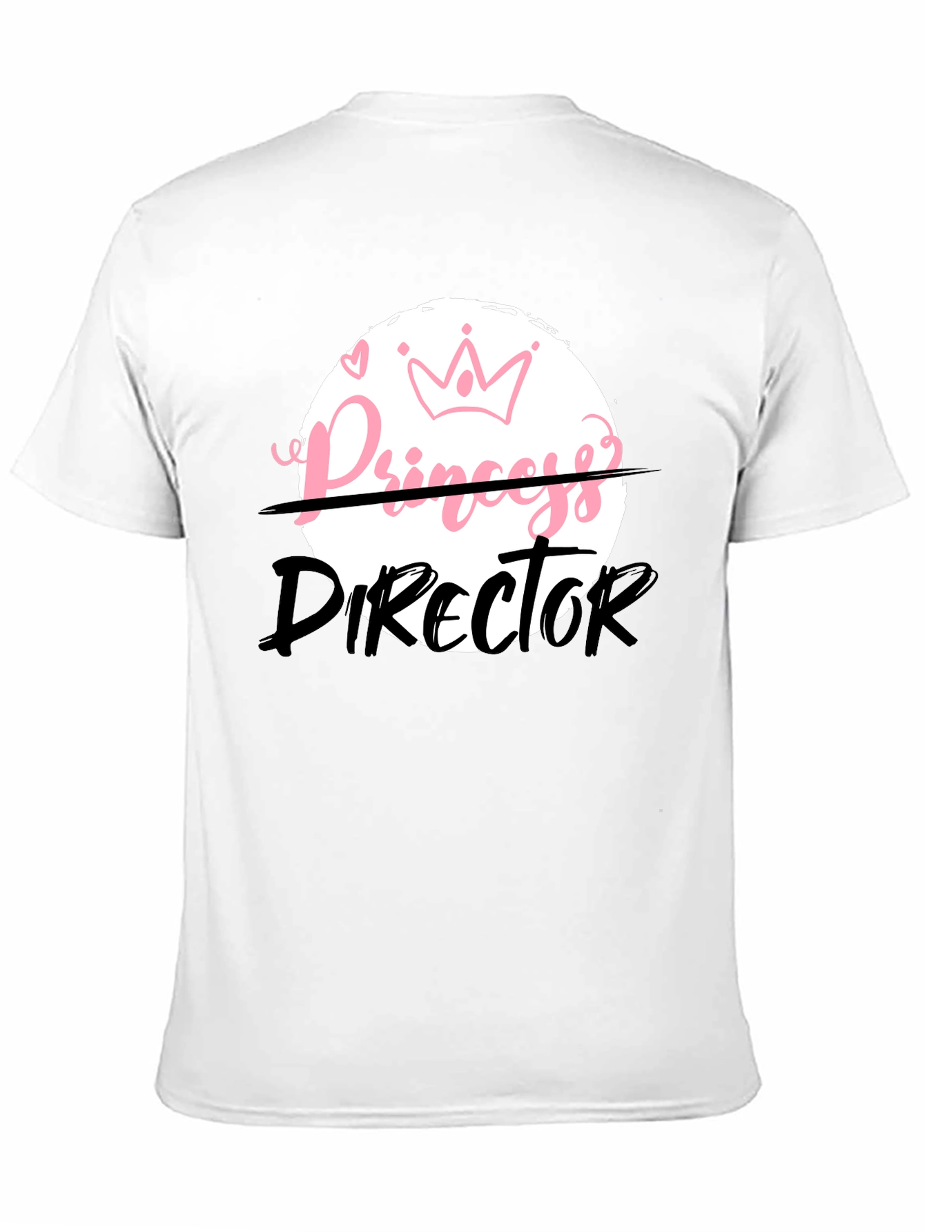Black Princess Director Funny Graphic T-Shirt view 11