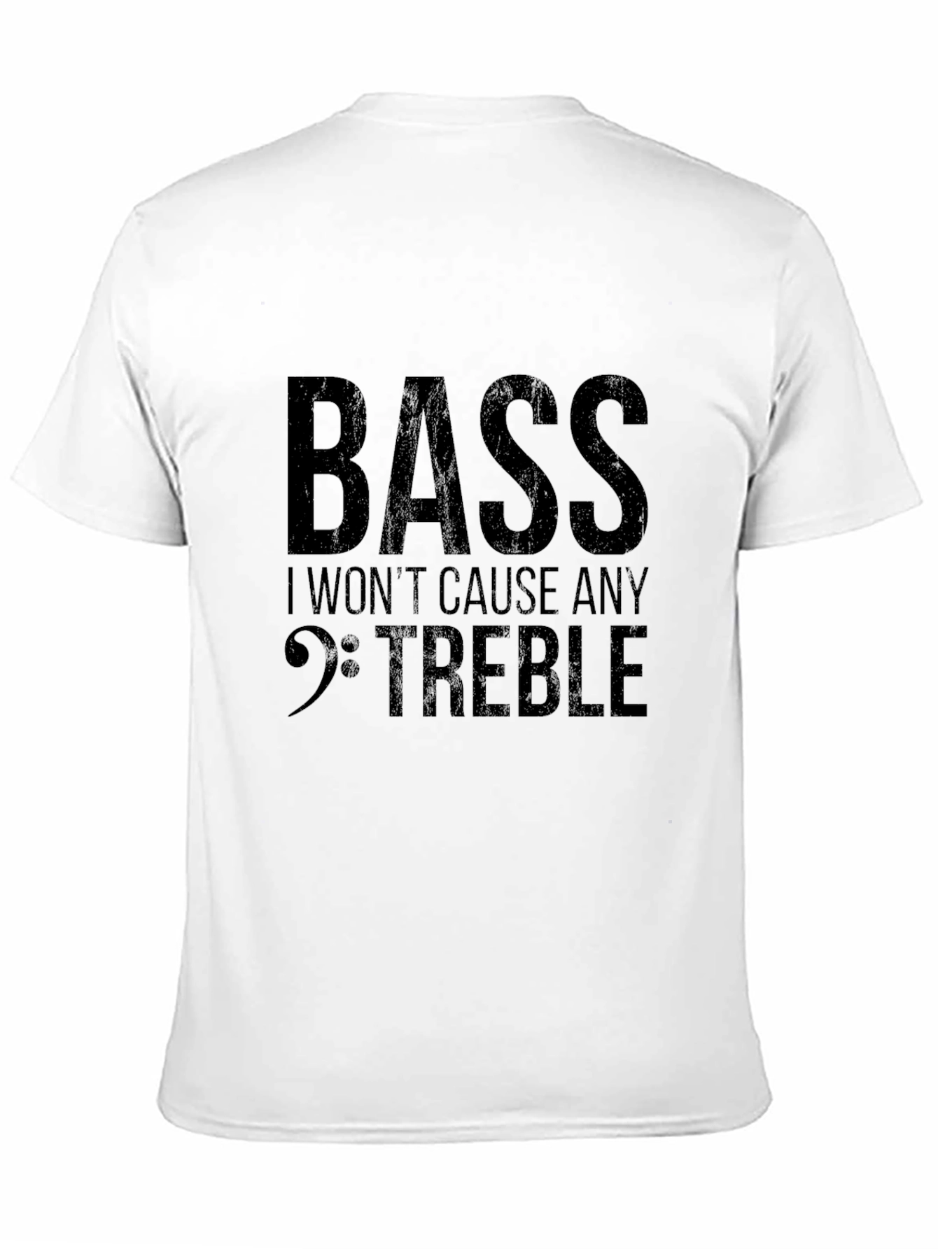 Black Bass Guitar T-Shirt - Funny Music Shirt view 11