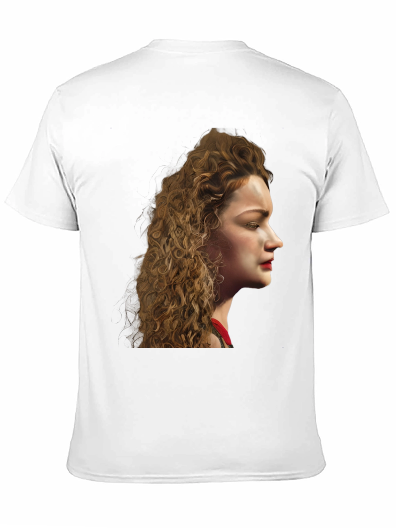 Black Woman Portrait Black T-Shirt view 11
