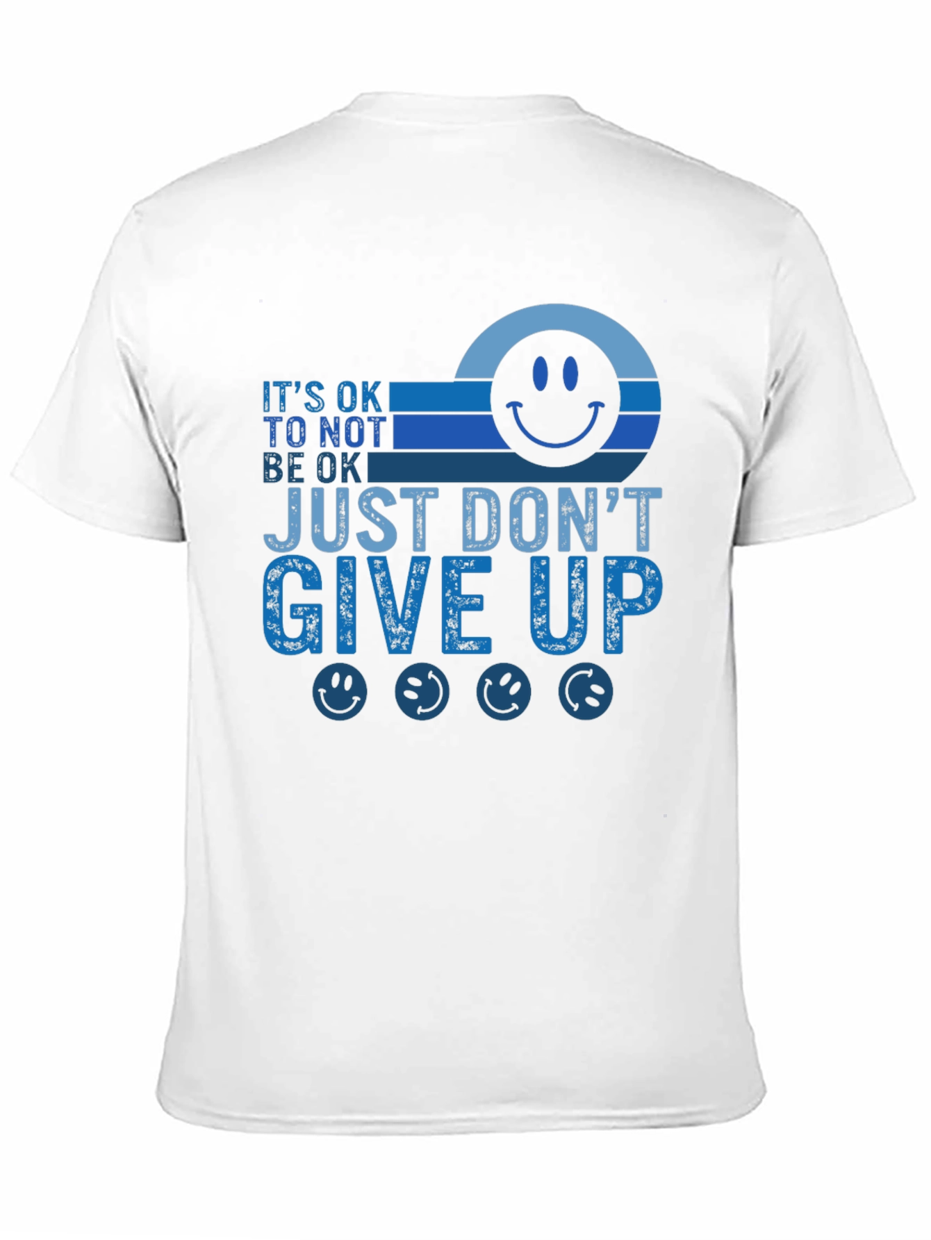 Black It's OK To Not Be OK Graphic Tee view 11