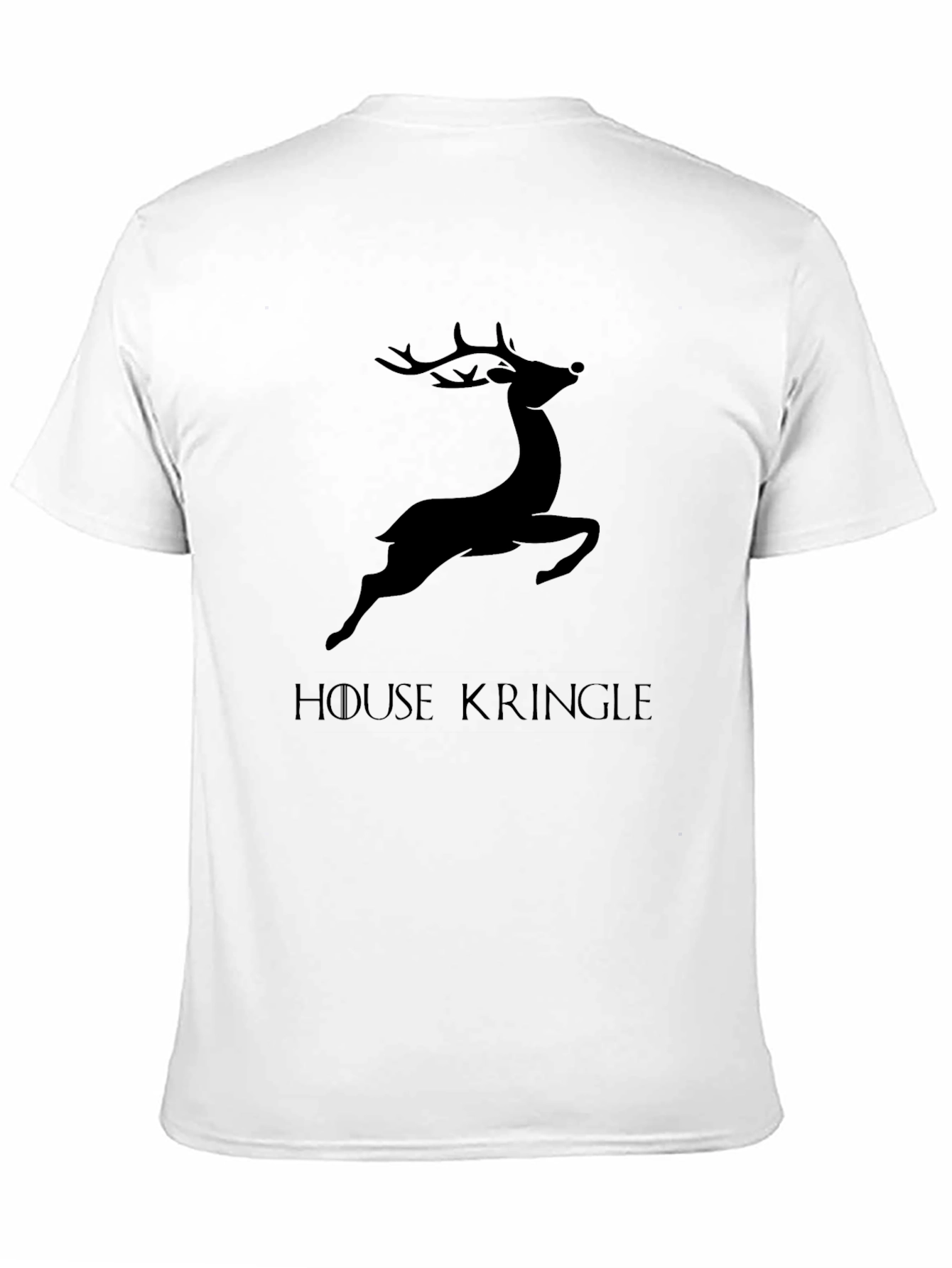 Black House Kringle Men's Graphic T-Shirt - Black view 11