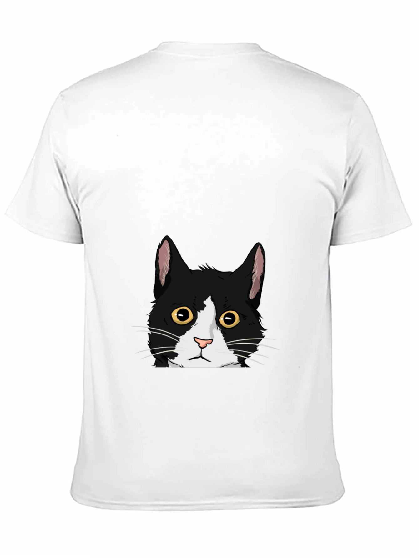 Black Black Cat Peekaboo Graphic Tee view 11