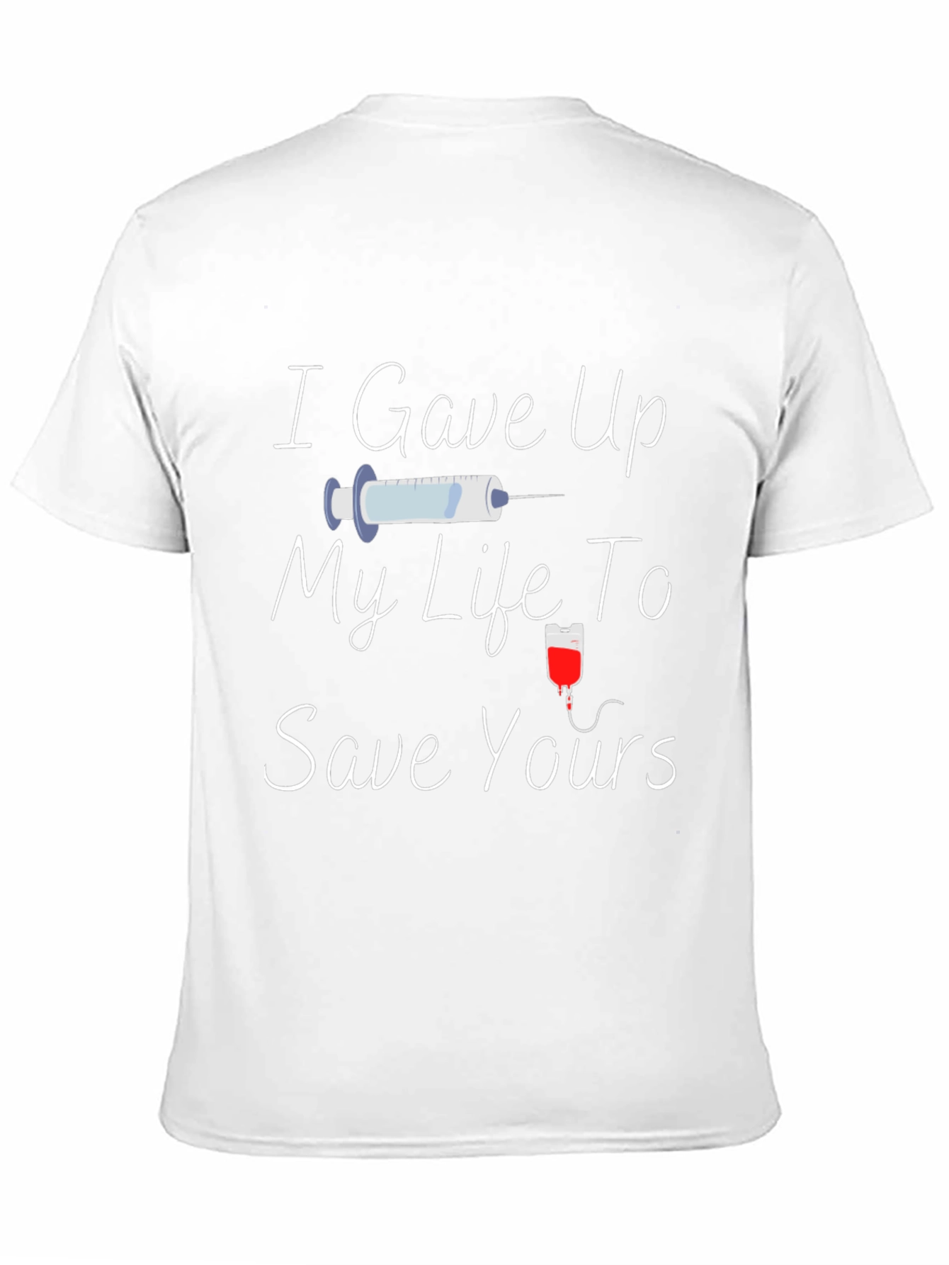 Black I Gave Up My Life T-Shirt view 11