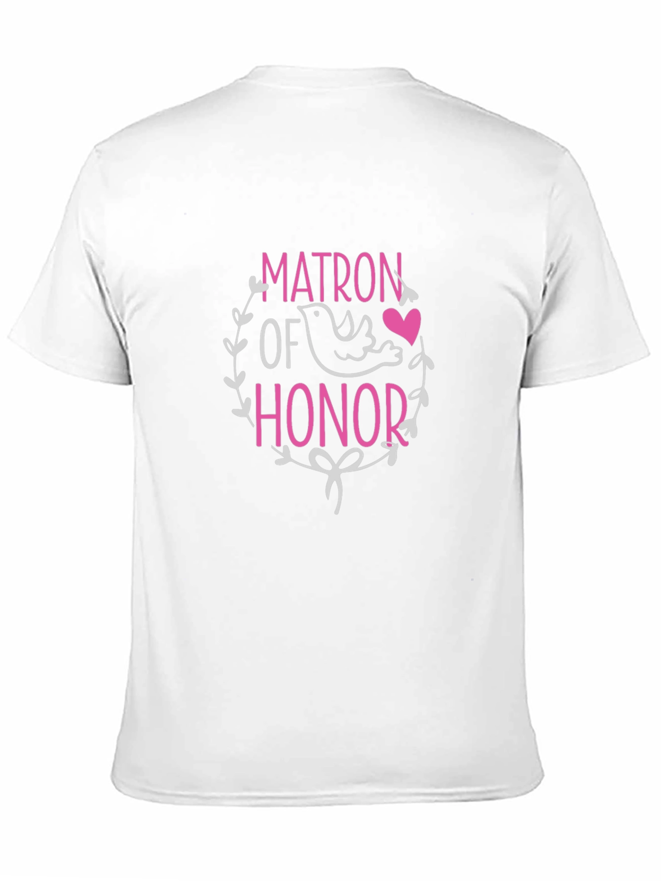 Matron of Honor Graphic Tee - Black - 11