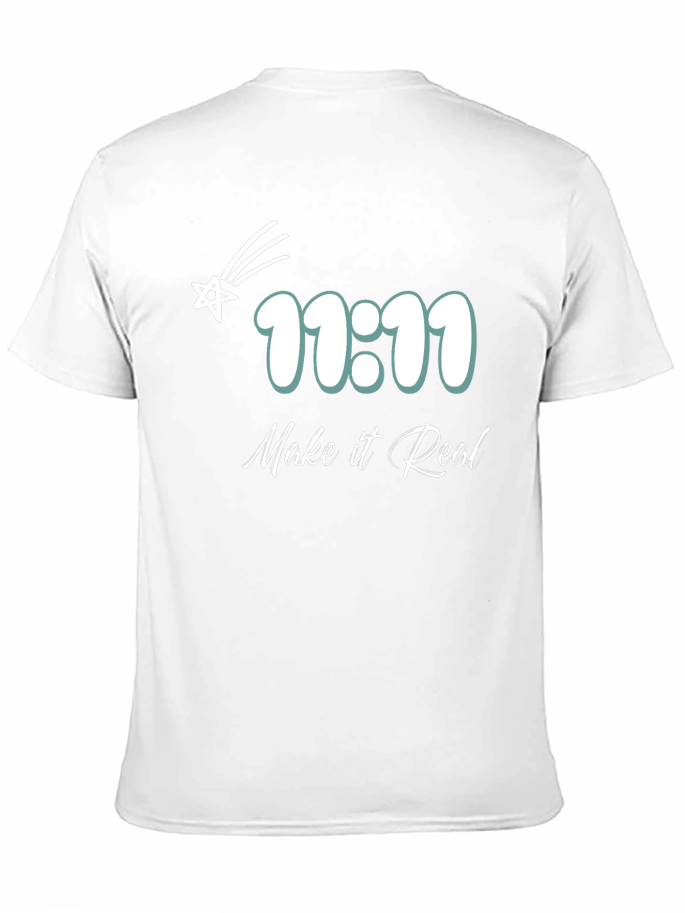 Black 11:11 Make it Real Graphic Tee view 11